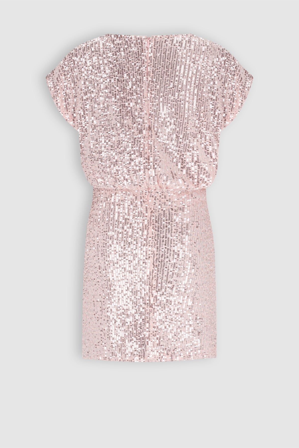 Milah Pailletten Jurk Roze