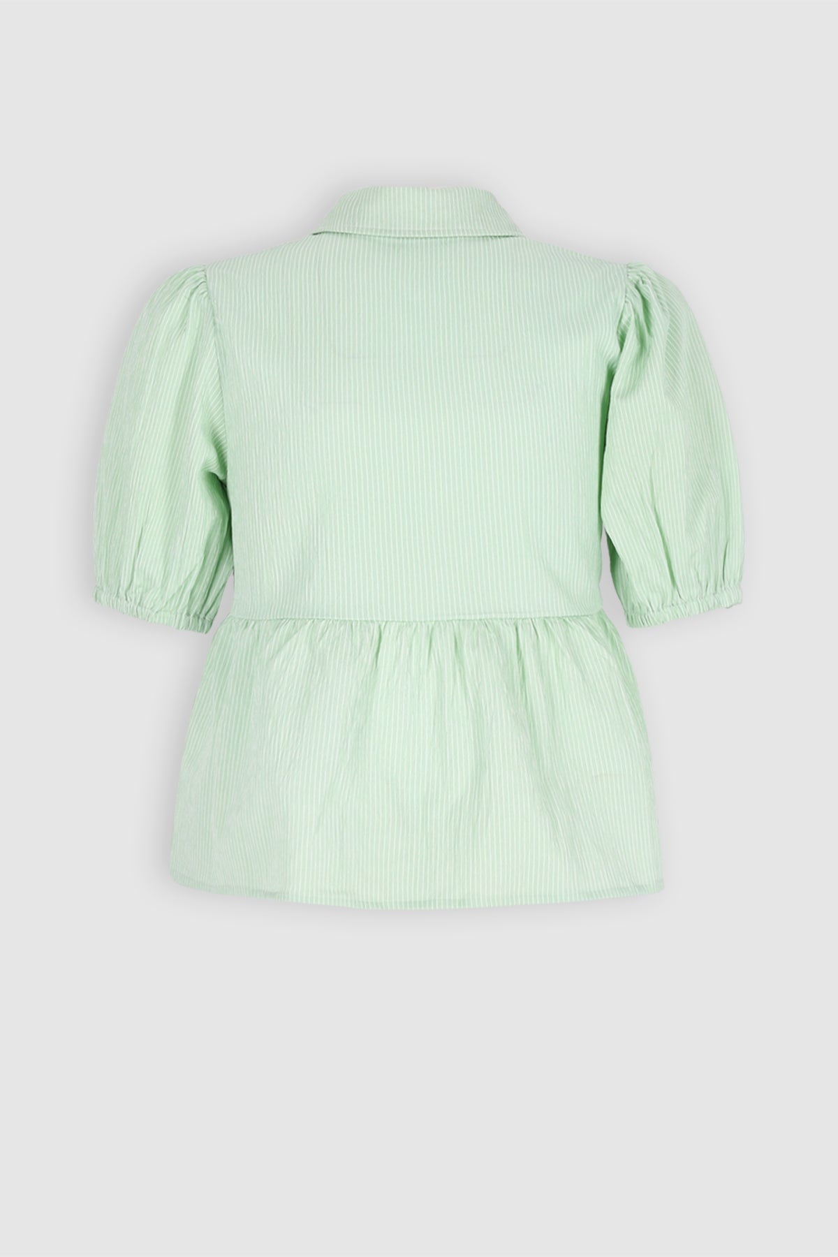 Tiggs Gestreepte Blouse Pofmouw Groen