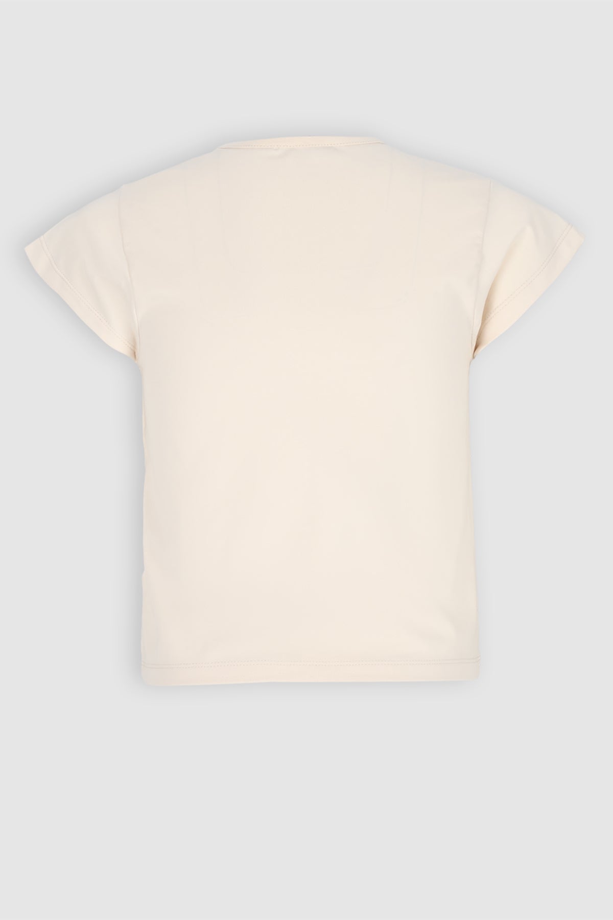 Kit Tshirt 'Atelier' Print Ivoor