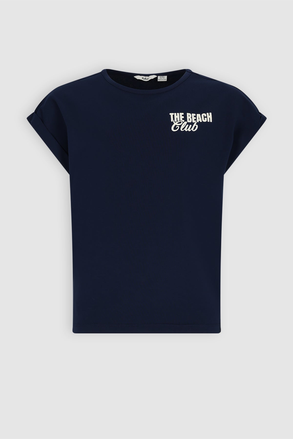 Kasis Tshirt grote Rugprint Donkerblauw