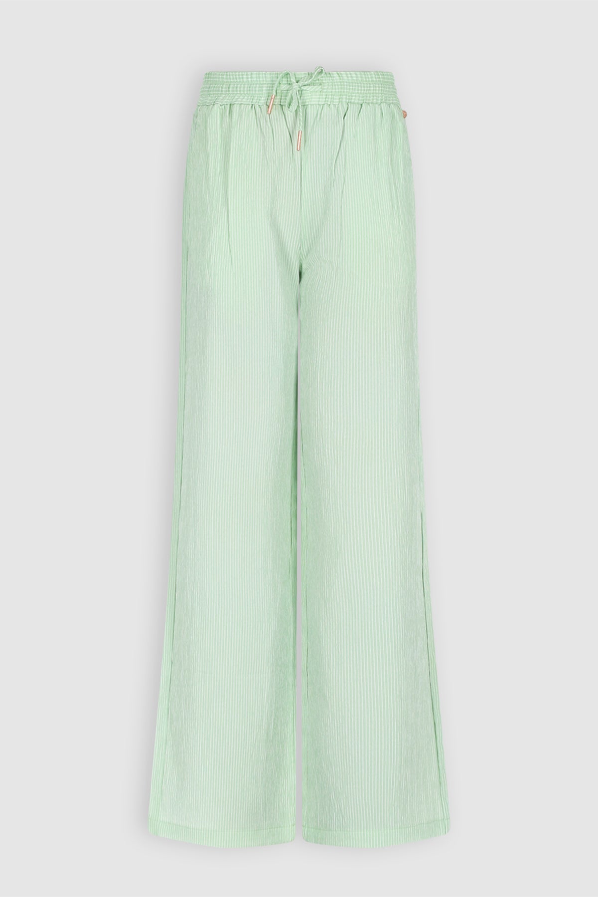 Susan Gestreepte Broek Groen