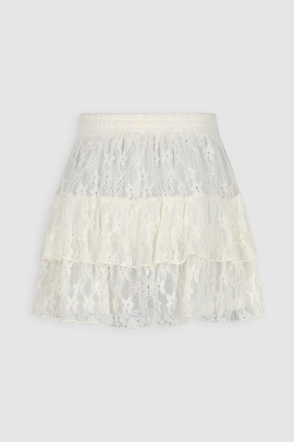 Naia Kanten Rok Ivoor