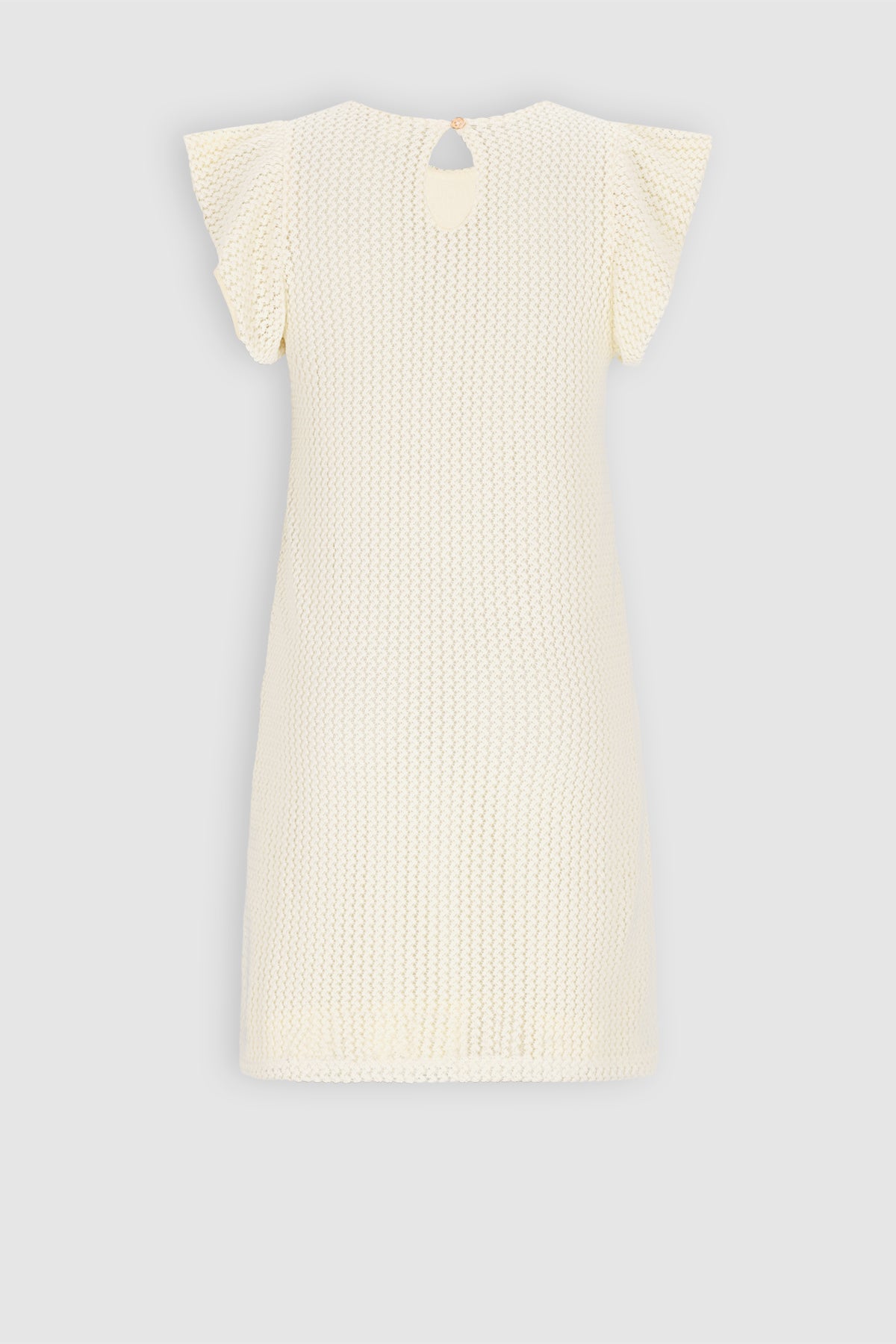 Myra Crochet Dress Ivory