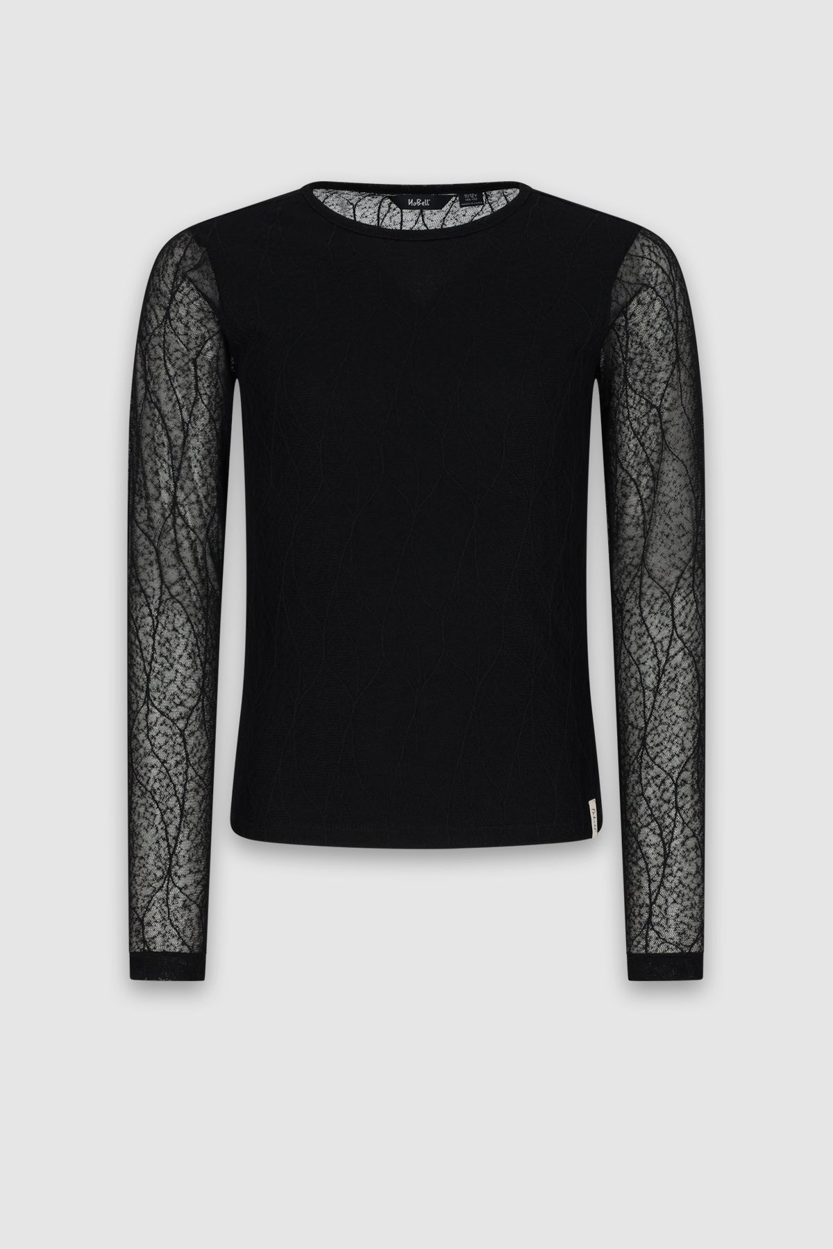Kaya Mesh Top Zwart