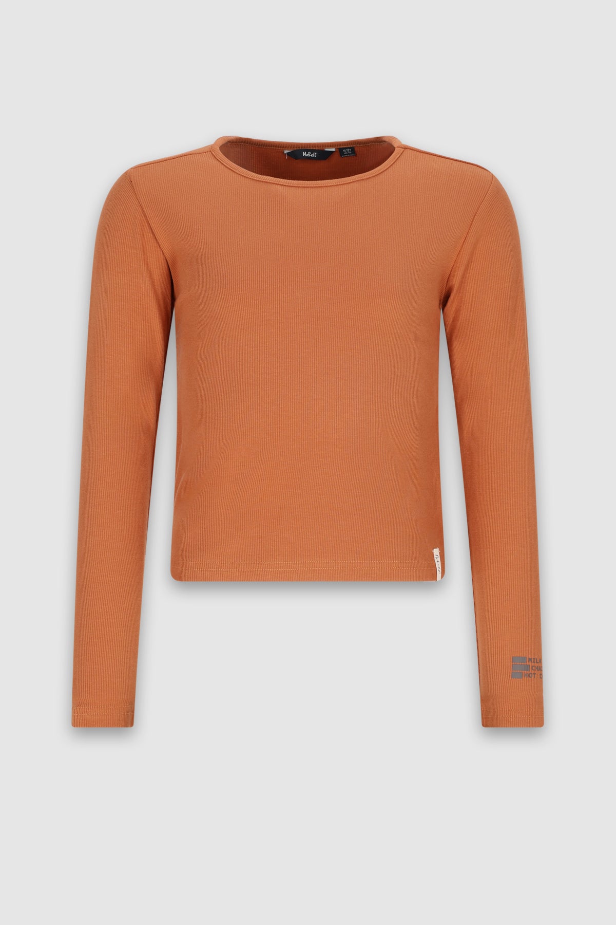 Kuan RibJersey Tshirt Bruin