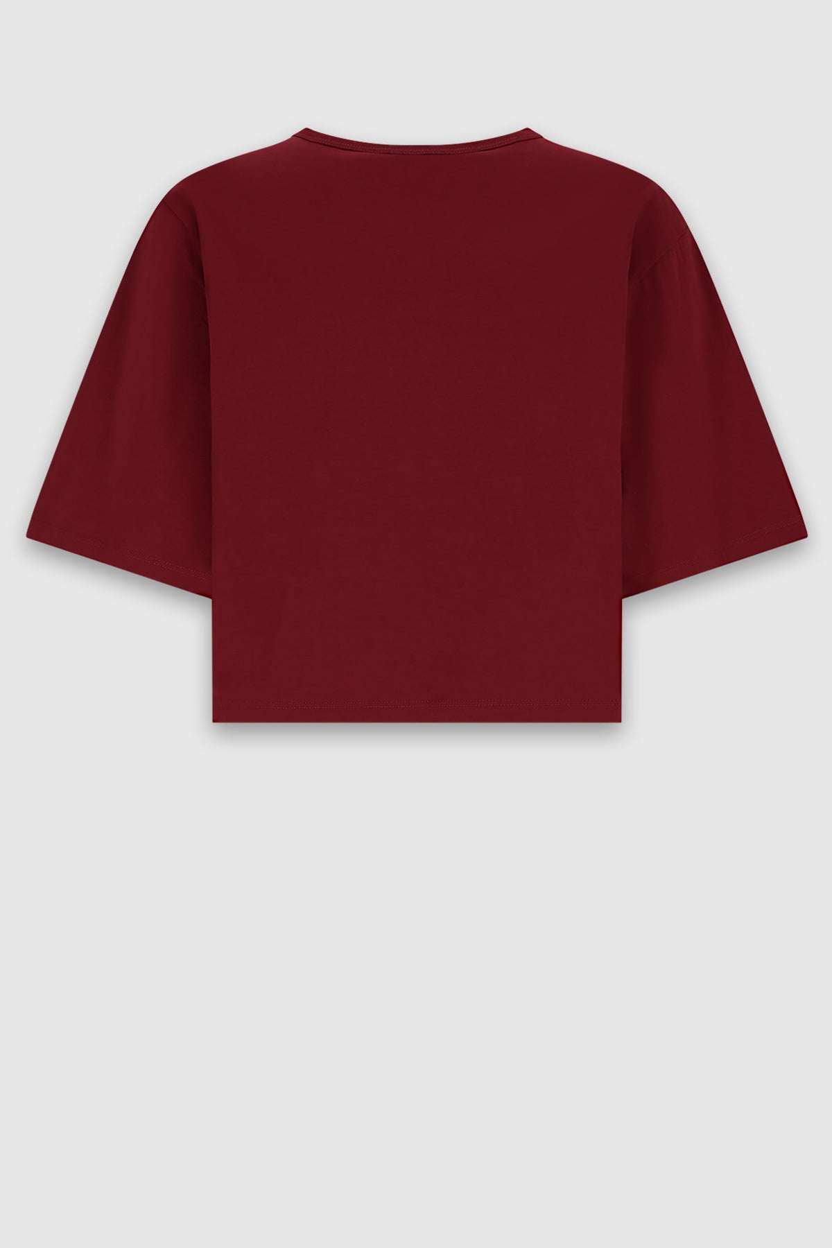Kid Oversized Jersey Top Bordeaux