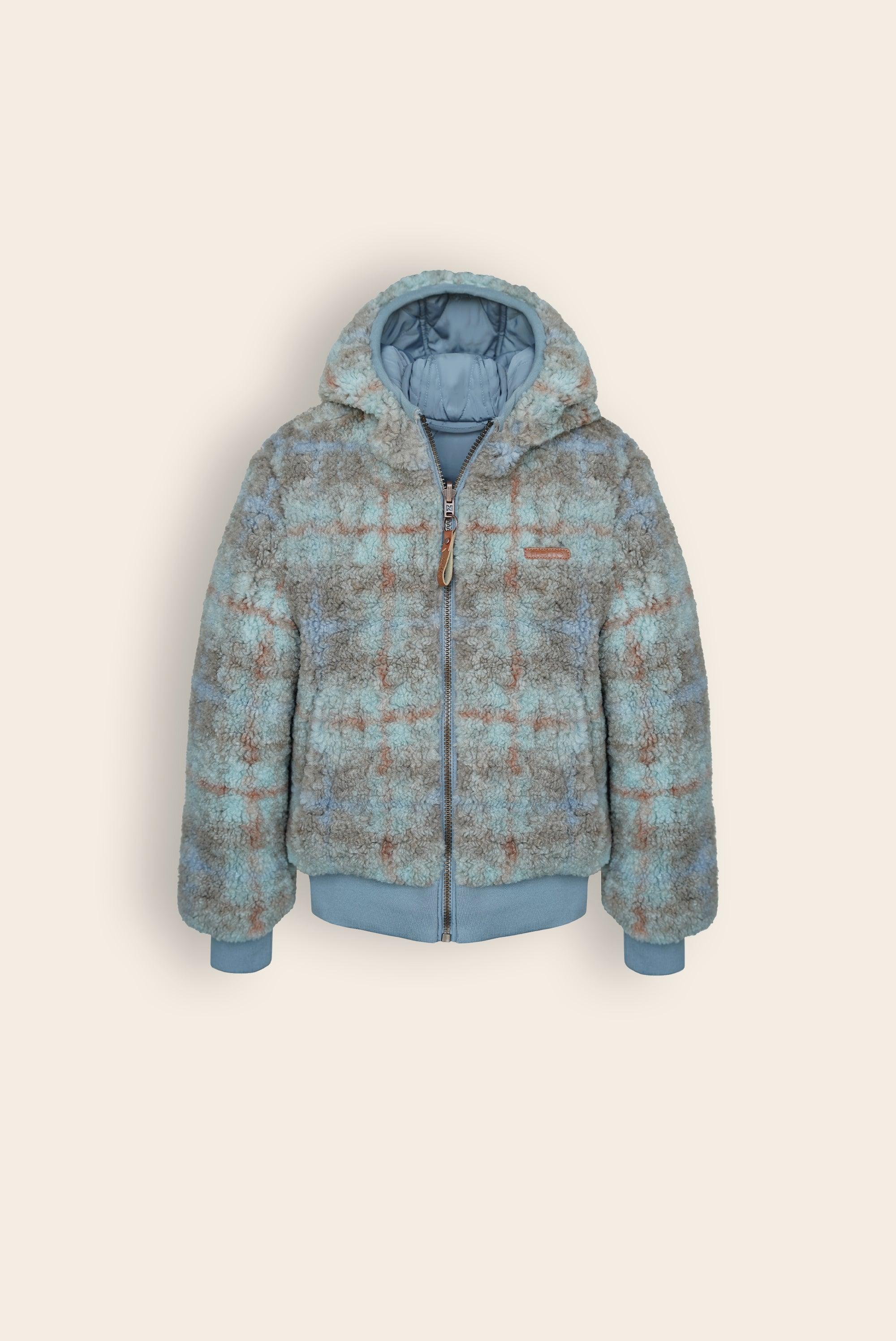 Bomby Reversible Teddy Winterjas - NoNo Kidswear