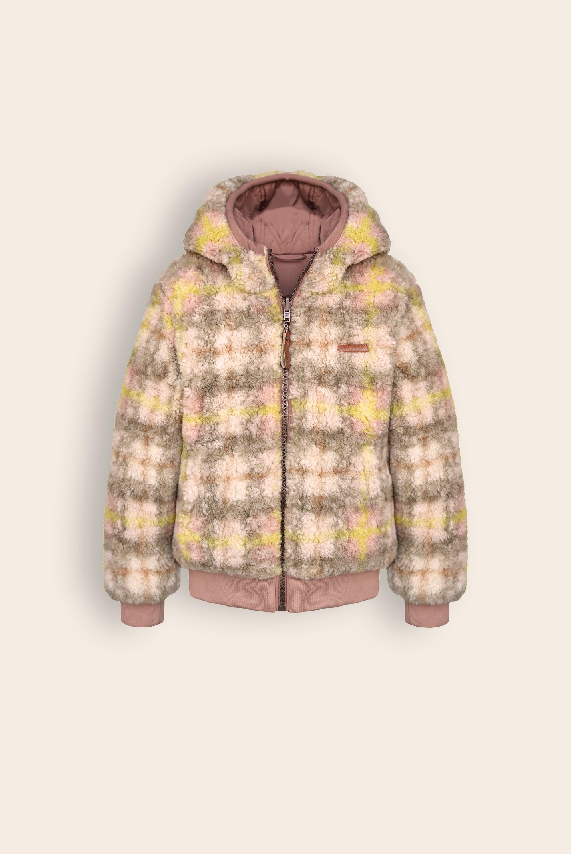 Bomby Reversible Teddy Winterjas - NoNo Kidswear