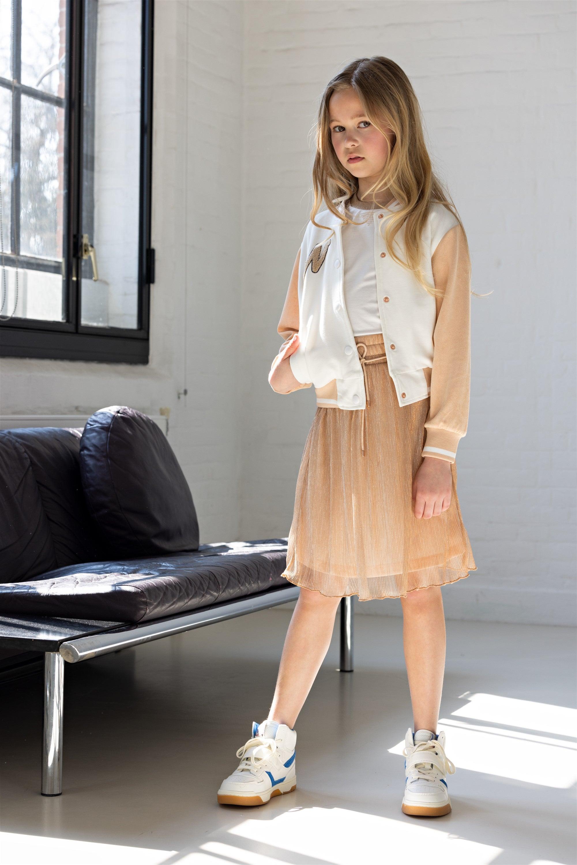 Darsy Sweat College Jasje Snow White - NoNo Kidswear