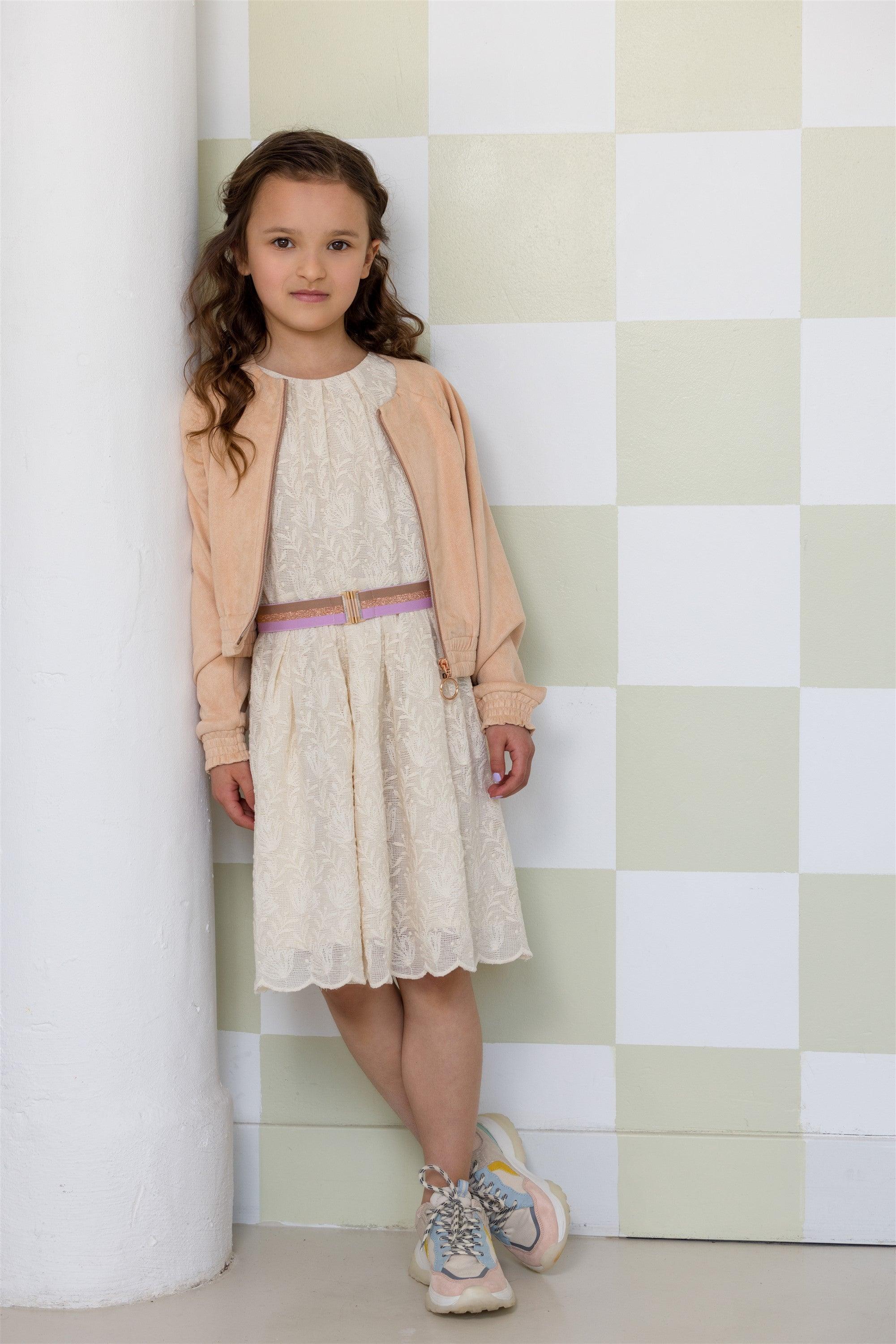 Doret Cropped Vestje Suede - NoNo Kidswear
