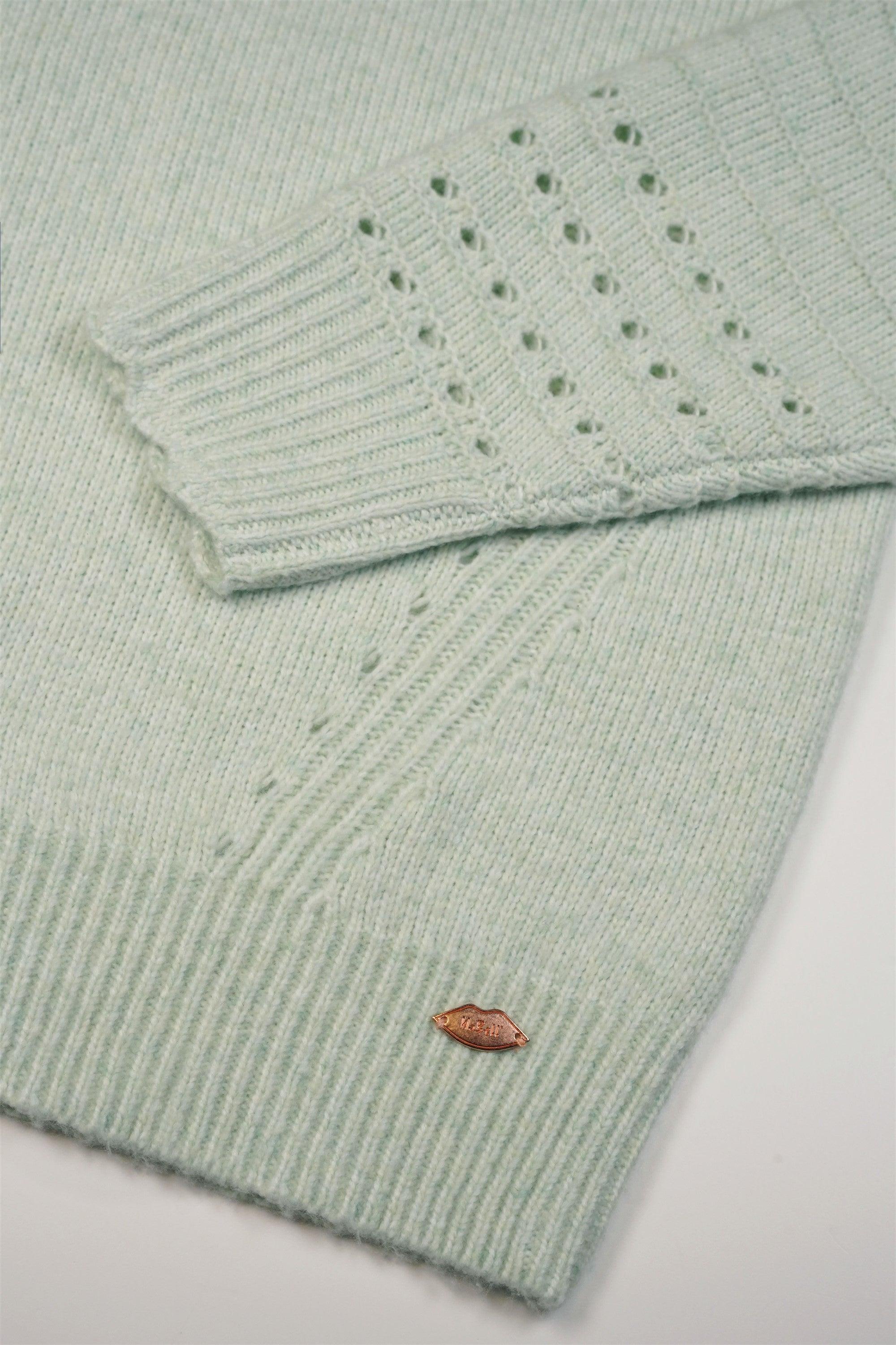 Kamile Soft Knitted Sweater Jade - NoNo Kidswear