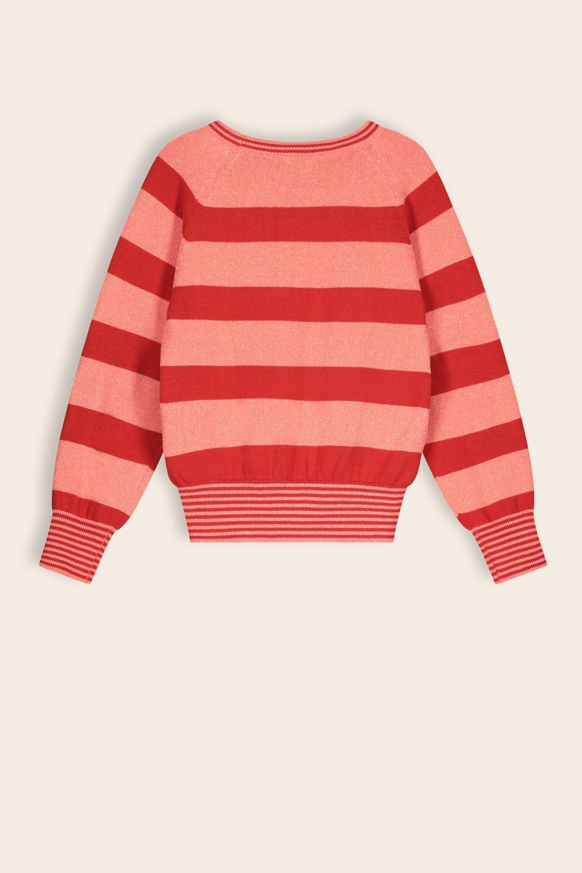 Keta Fijn Gebreide Gestreepte Trui - NoNo Kidswear