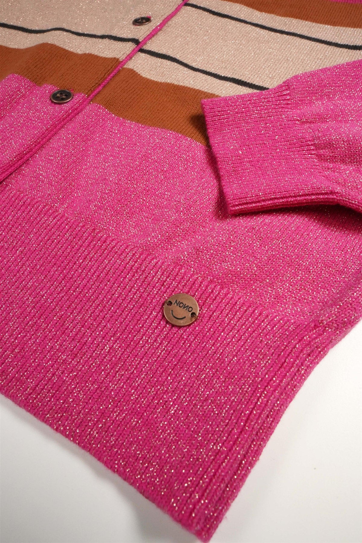 Kimmy Fijn Gebreid Vest - NoNo Kidswear