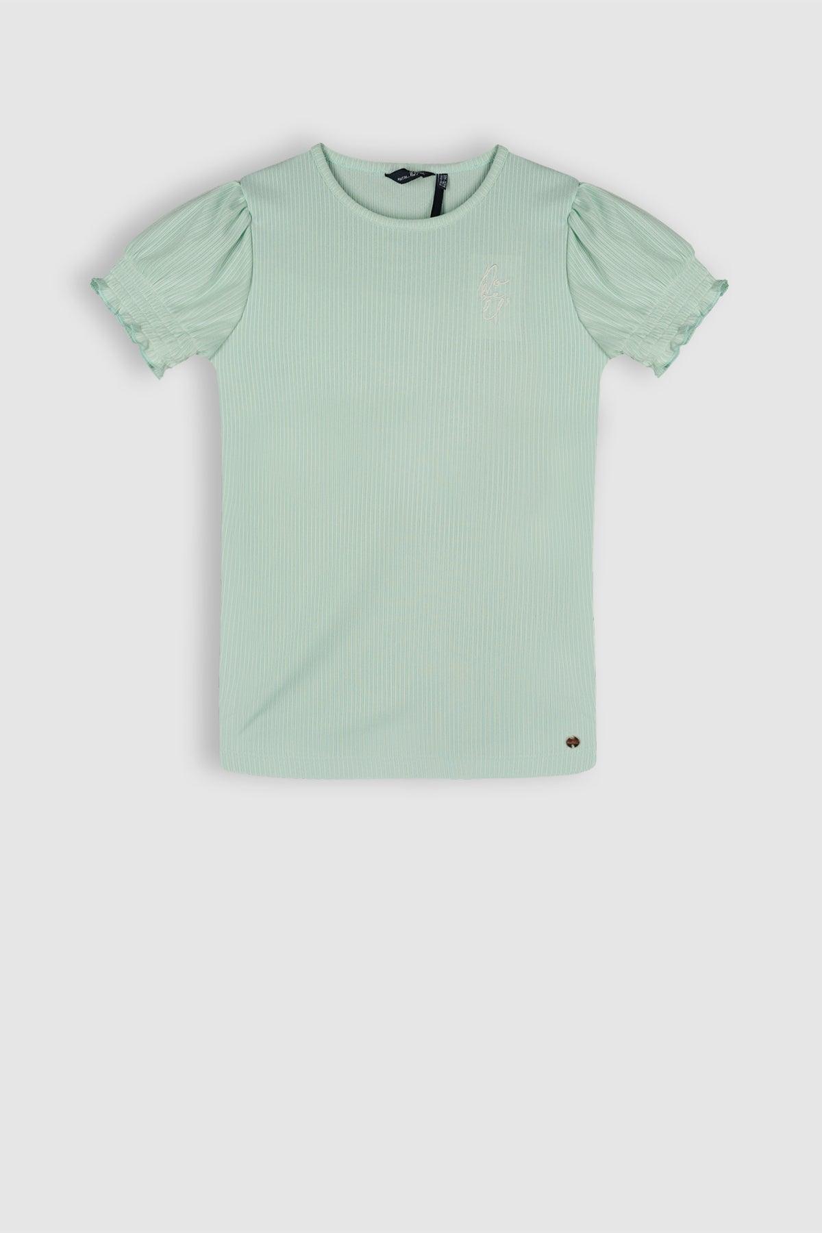 Kooka Rib Jersey Tshirt Jade - NoNo Kidswear