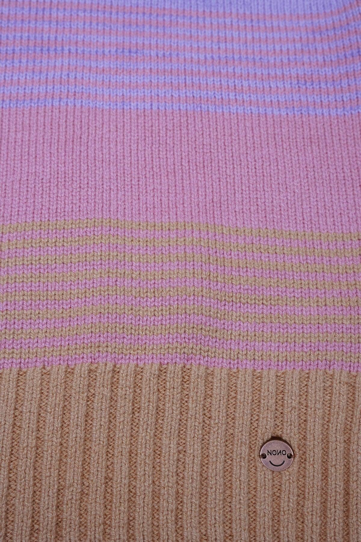 Kyra Gestreepte Gebreide Trui - NoNo Kidswear