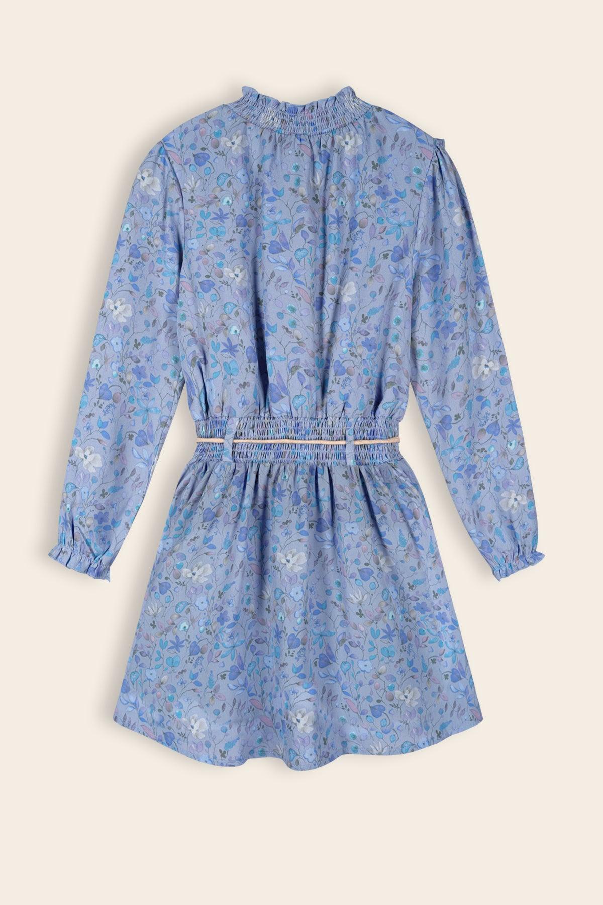 Mayana Violet Geprint Jurk - NoNo Kidswear