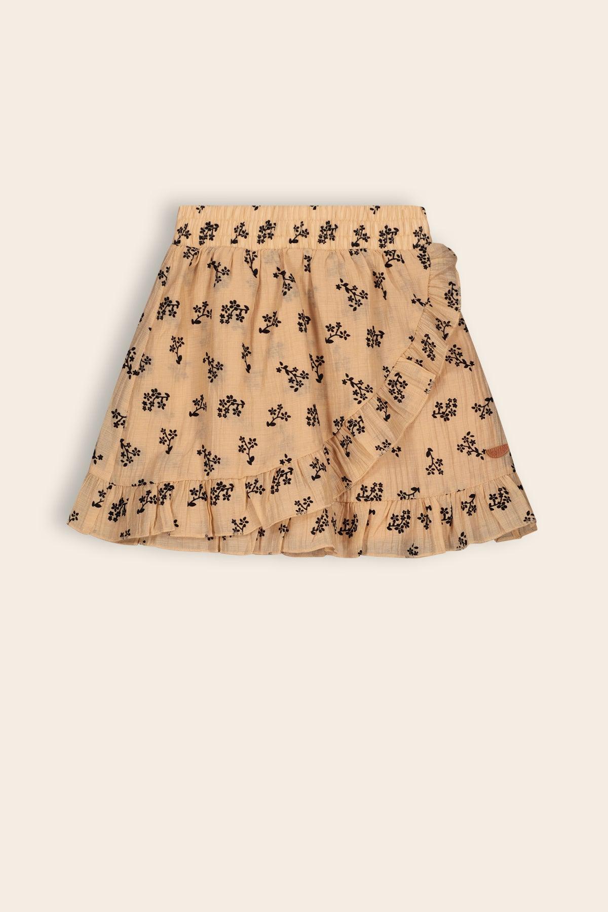 Nurion Crincle Voile Gebloemde Rok - NoNo Kidswear