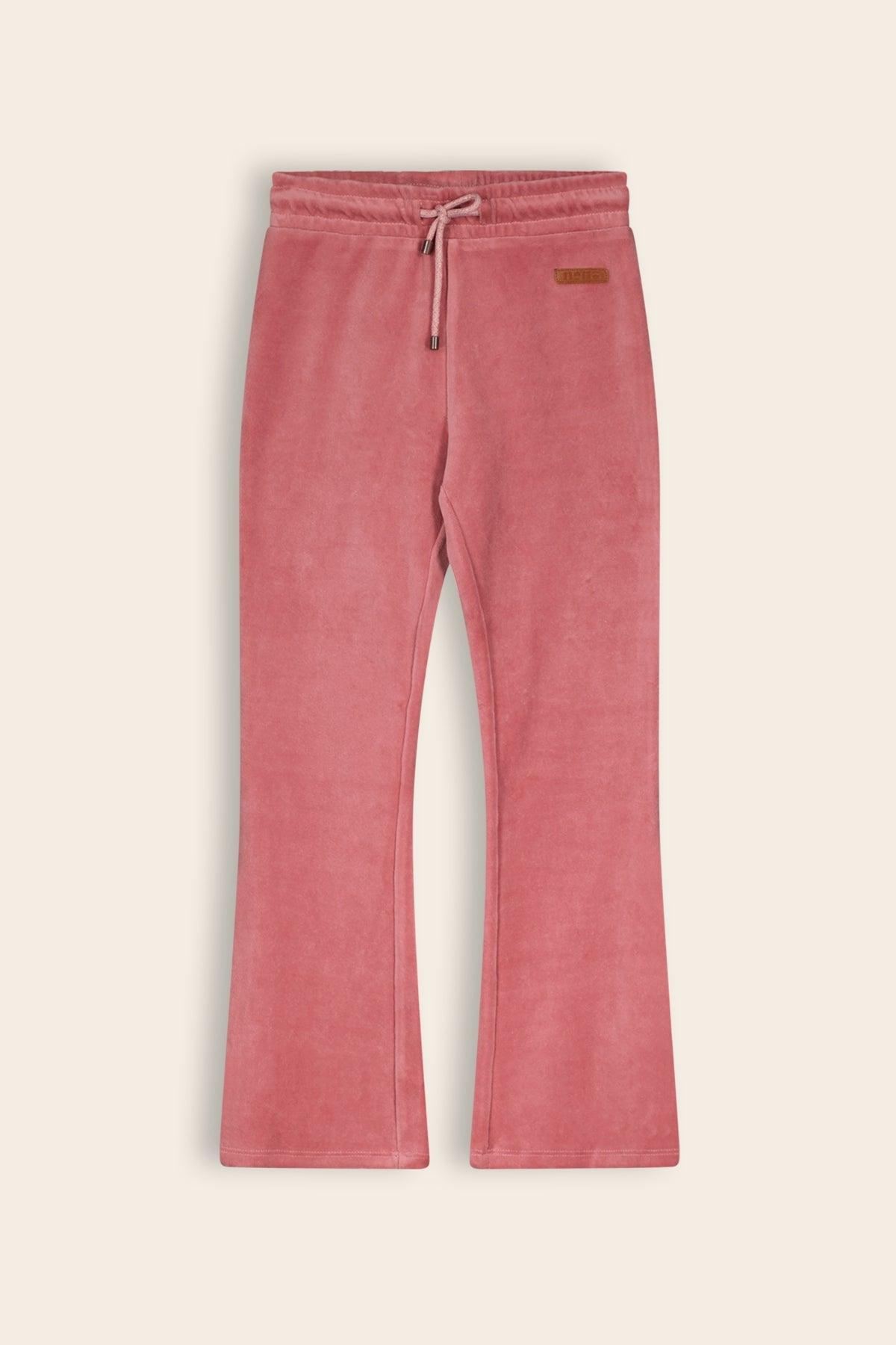 Sady Nicky Velours Flared Broek - NoNo Kidswear