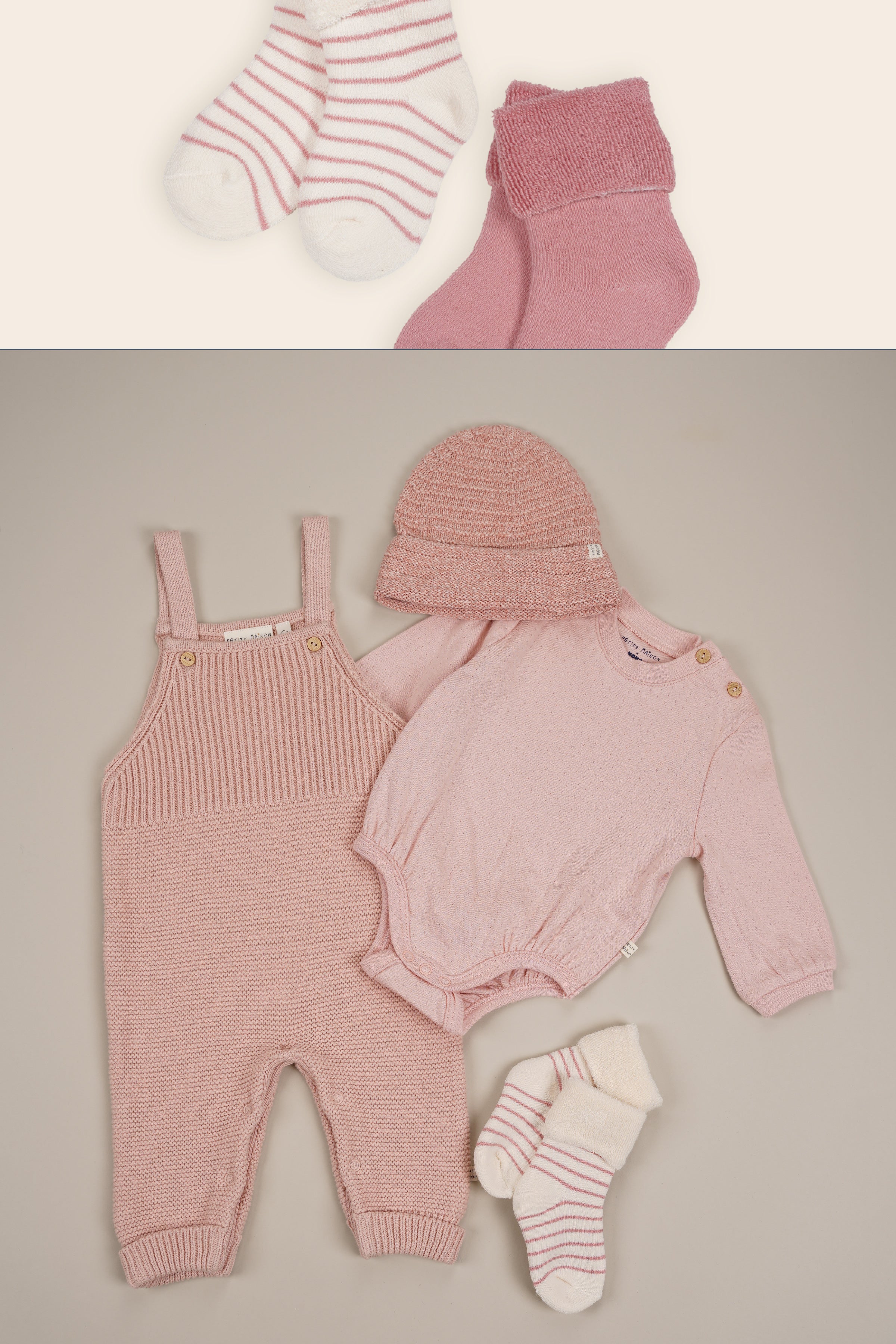 Scout Boxy Oversized Romper  Pastel Pink