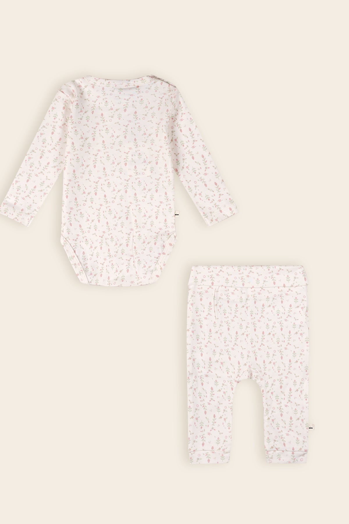 Stormy 2-delige Set: Romper+Jogger Legging Bloemen AOP