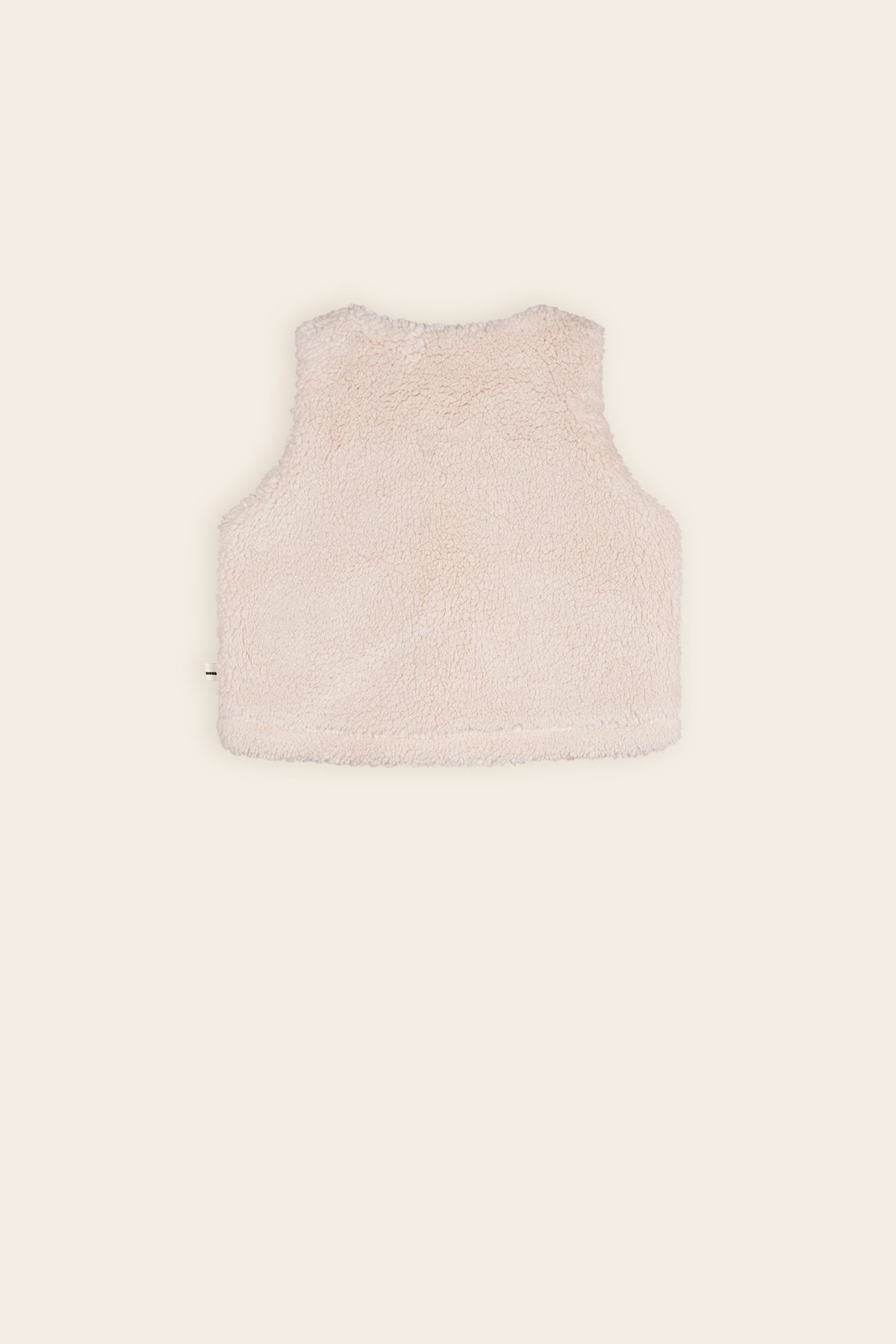 Kato Teddy Gilet Oatmeal