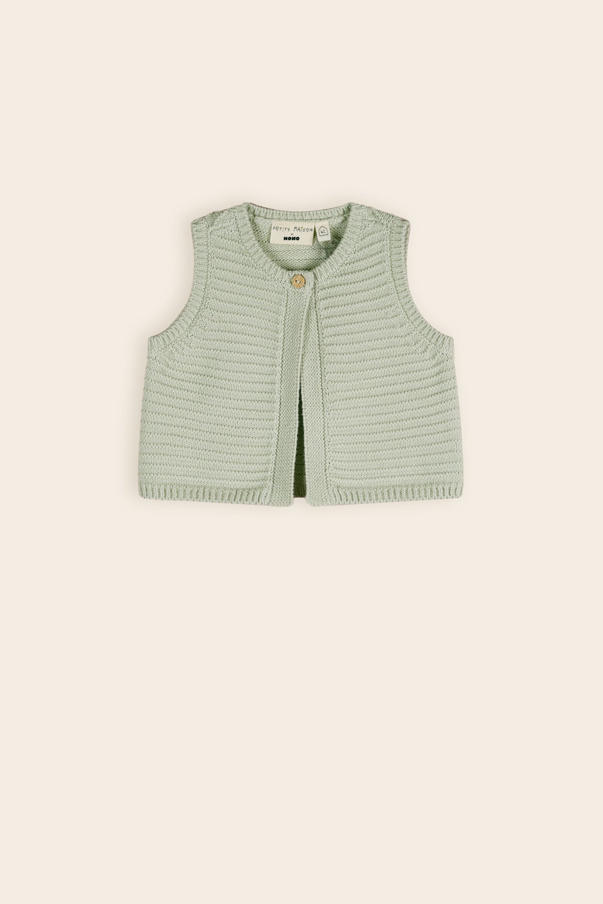 Kata Gebreid Gilet Sea Foam