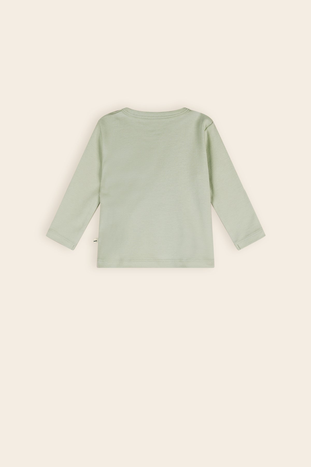 Ko Tshirt met Knoopjes Sea Foam