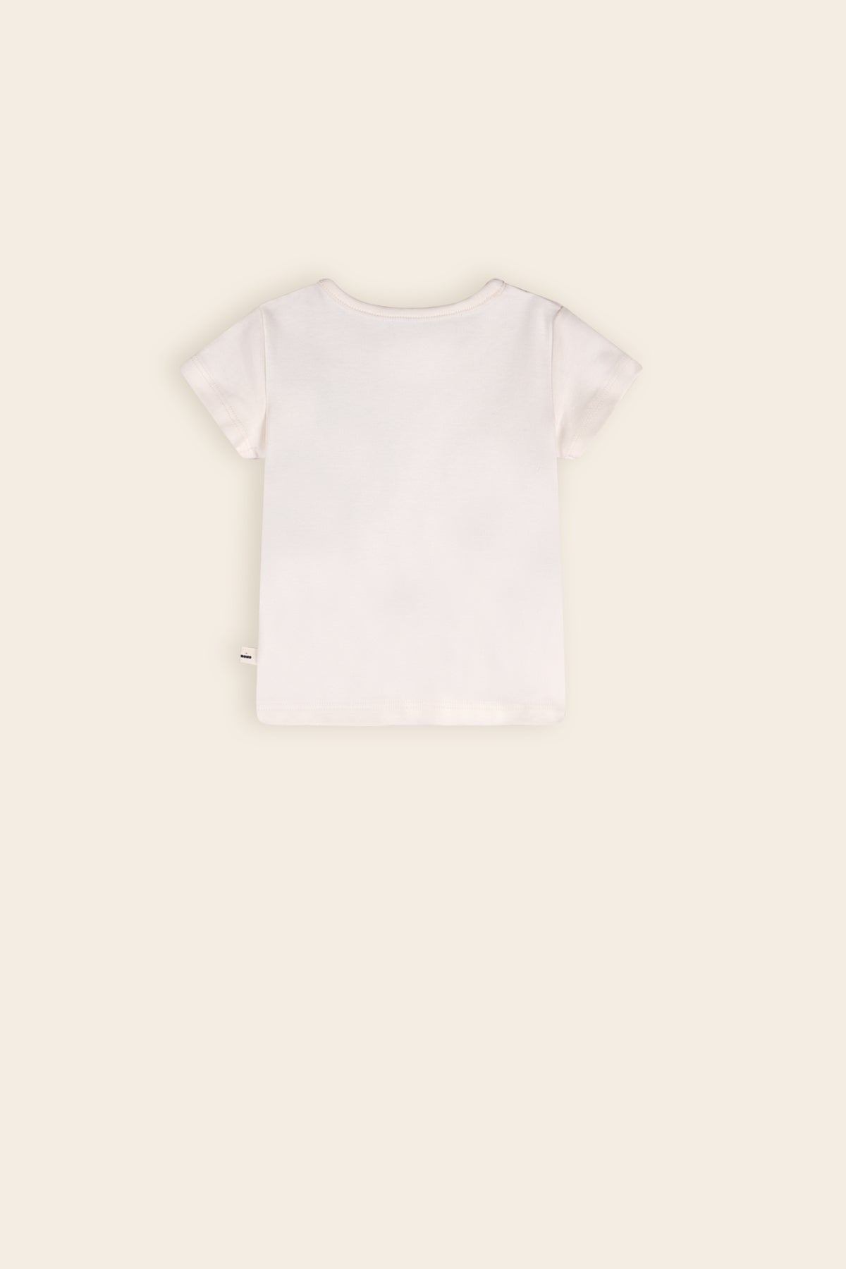 Kai Tshirt met Print Natural White