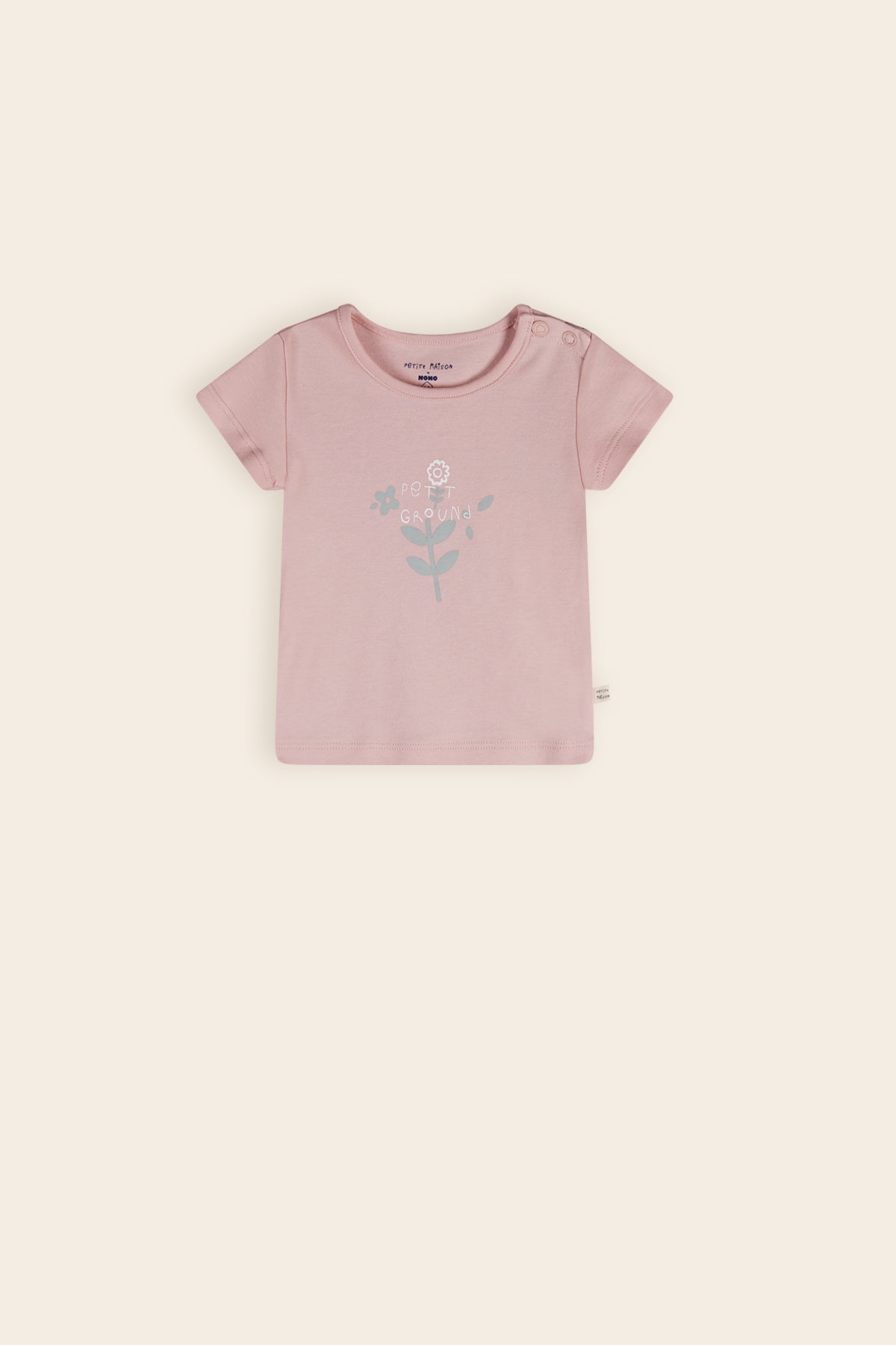 Kai Tshirt met Print Pastel Pink