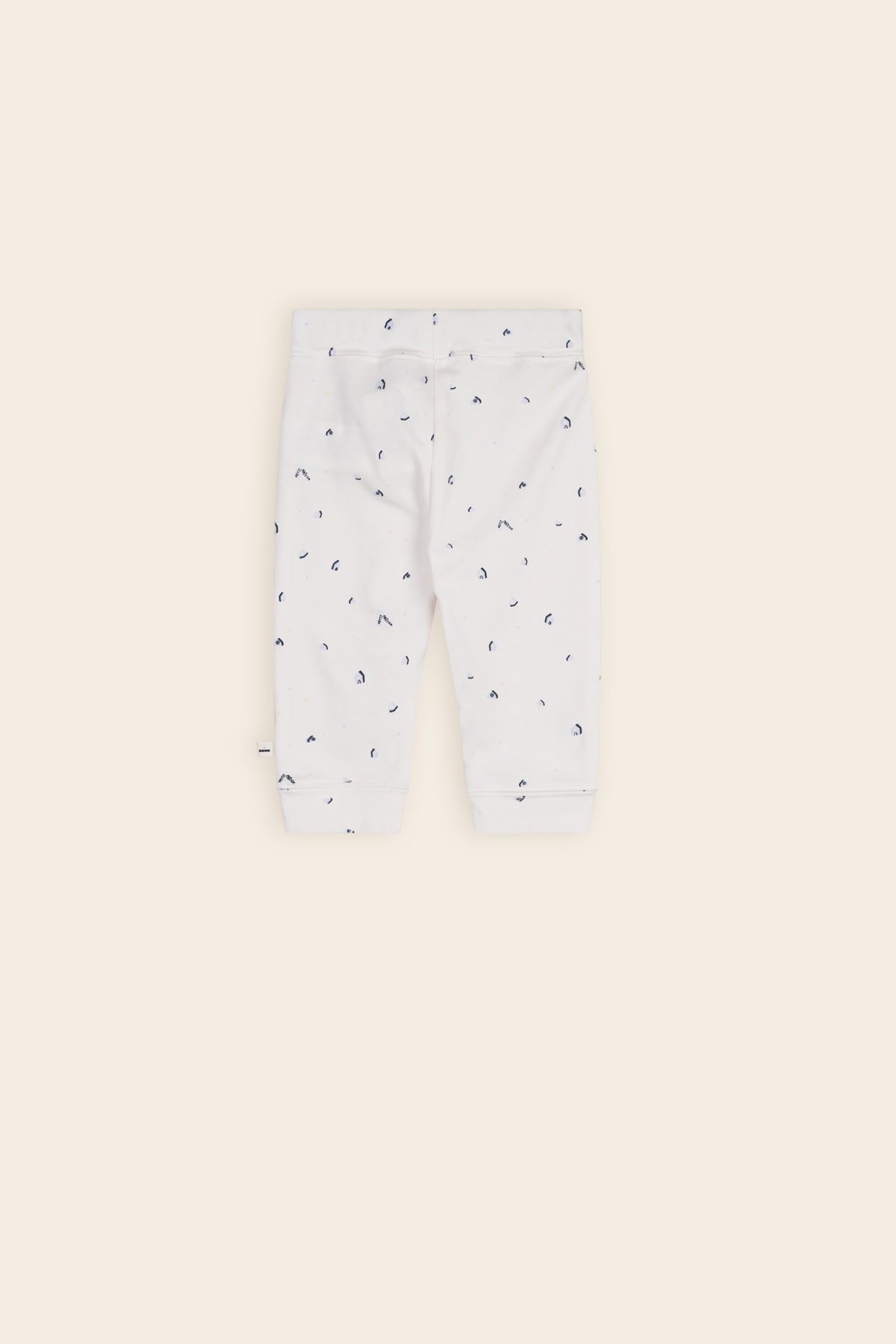 Sky Jersey Pants with Button AOP Blue