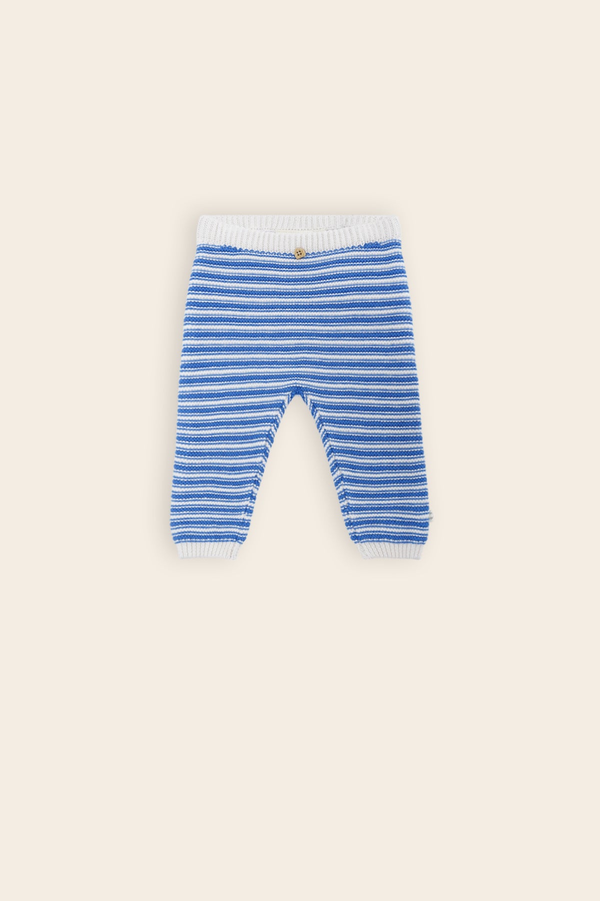Seol Gebreide Broek Blauw