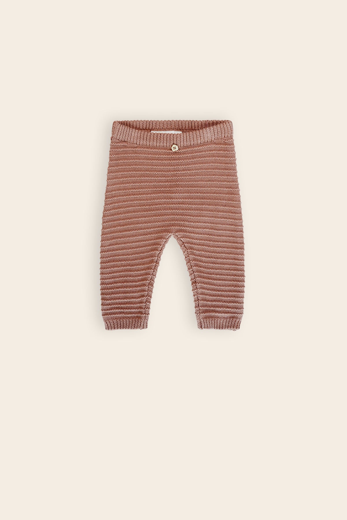 Seol Gebreide Broek Bruin
