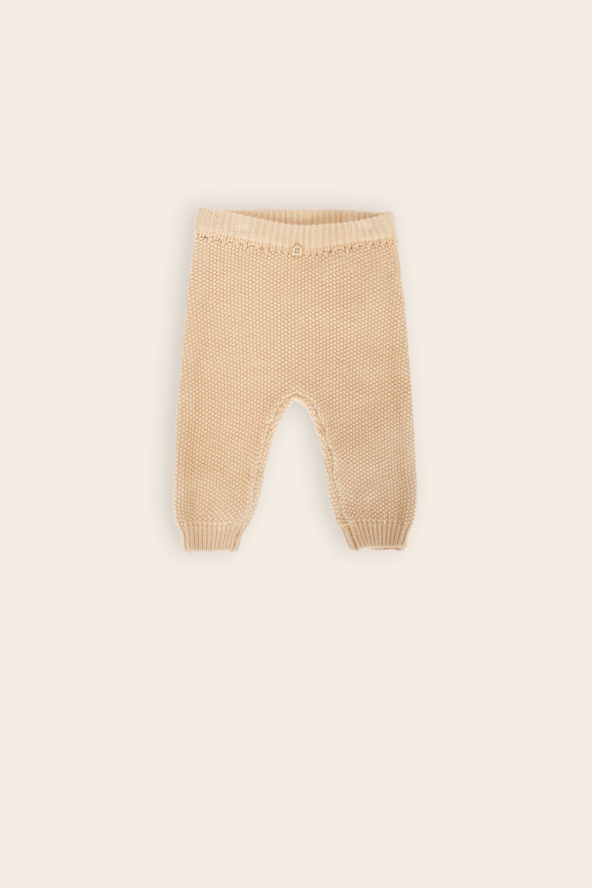 Seol Gebreide Broek Oranje