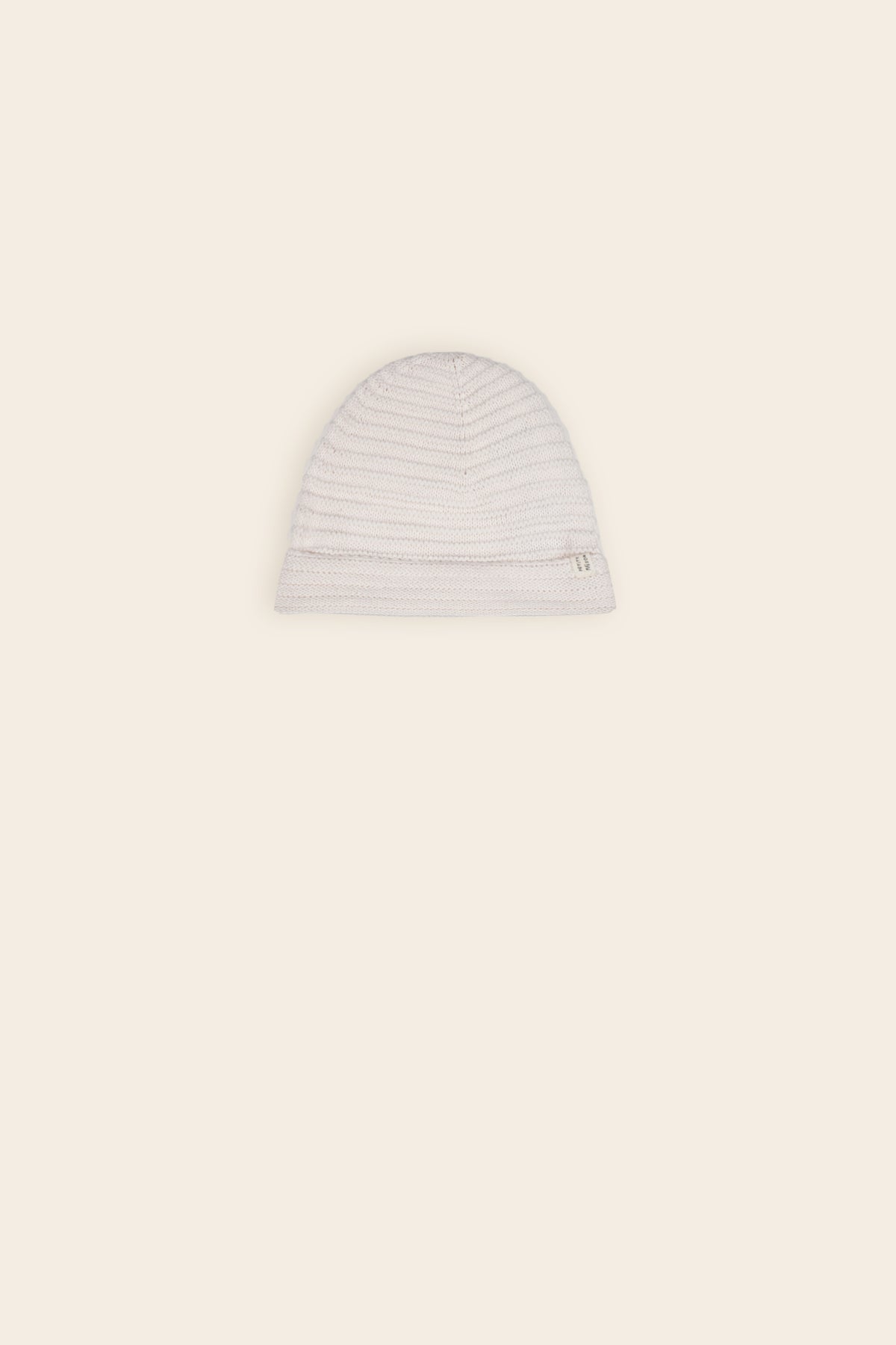 Riri Knitted Hat Natural White