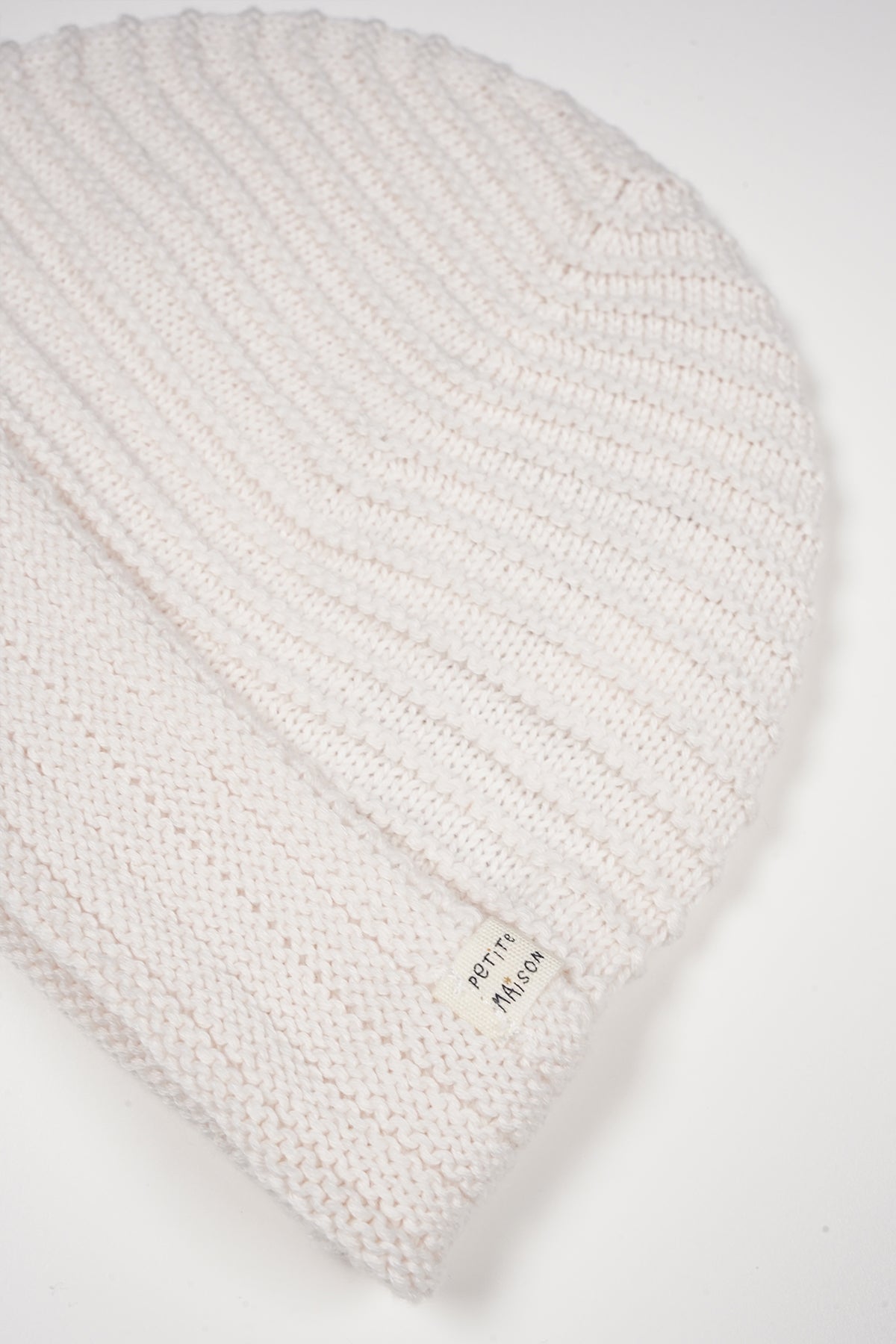 Riri Knitted Hat Natural White