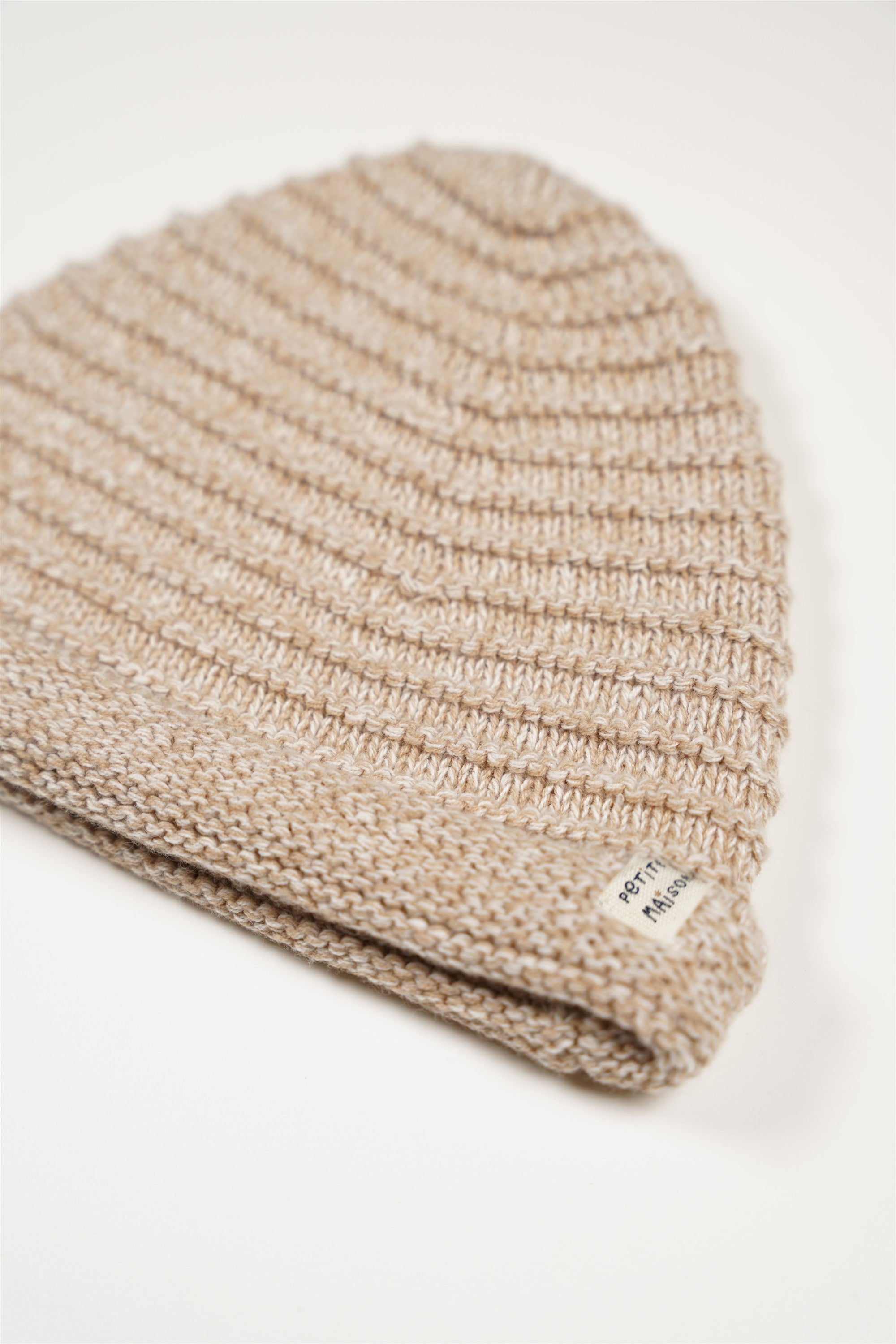 Baby Knitted Hat Oatmeal