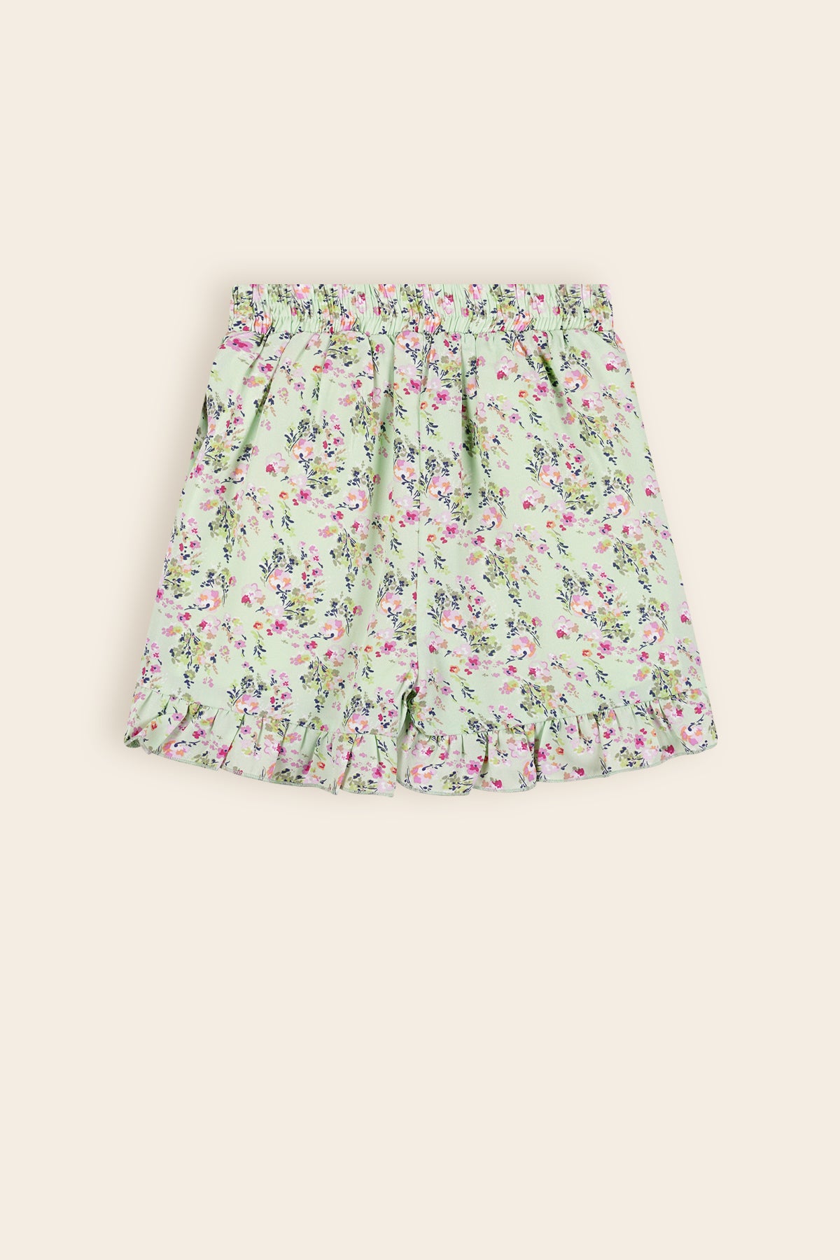 Saya Gebloemde Skort Groen