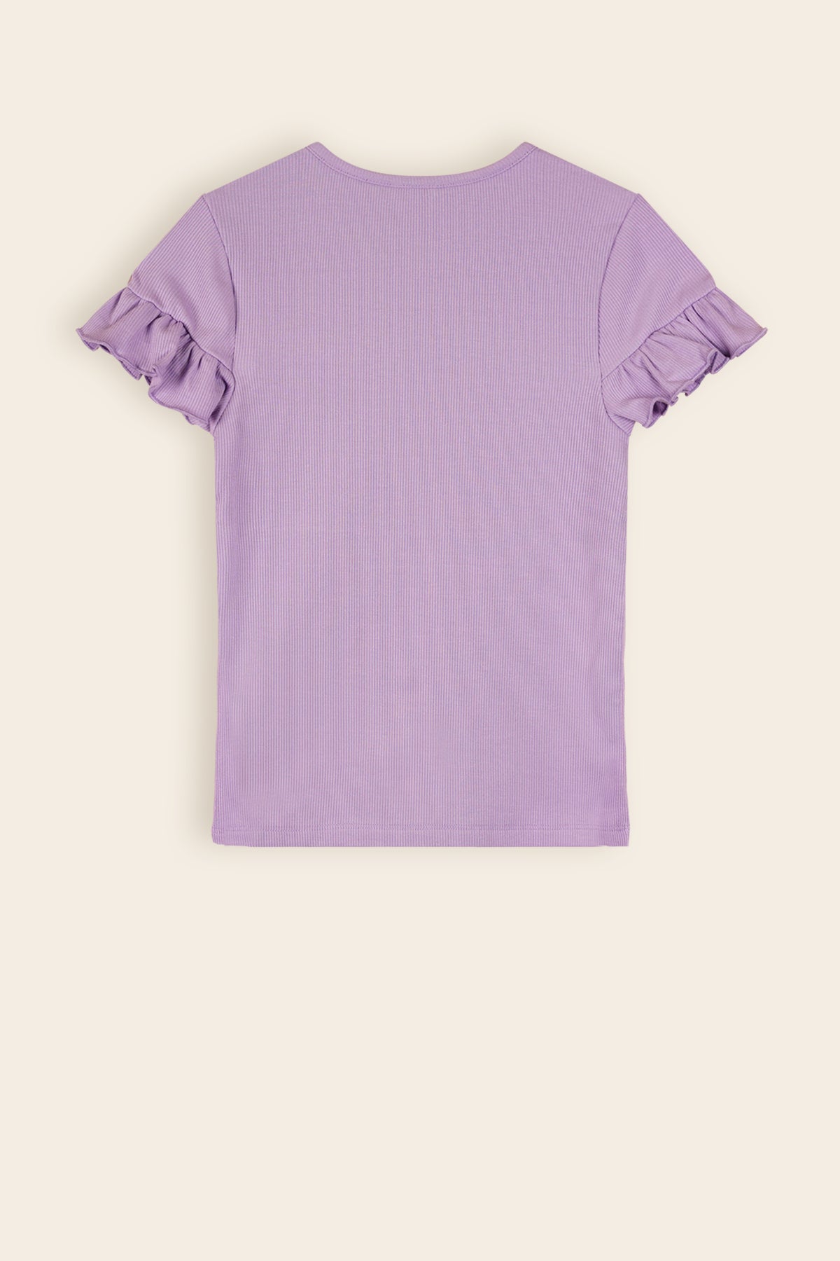 Kovan Rib Jersey Tshirt Lila