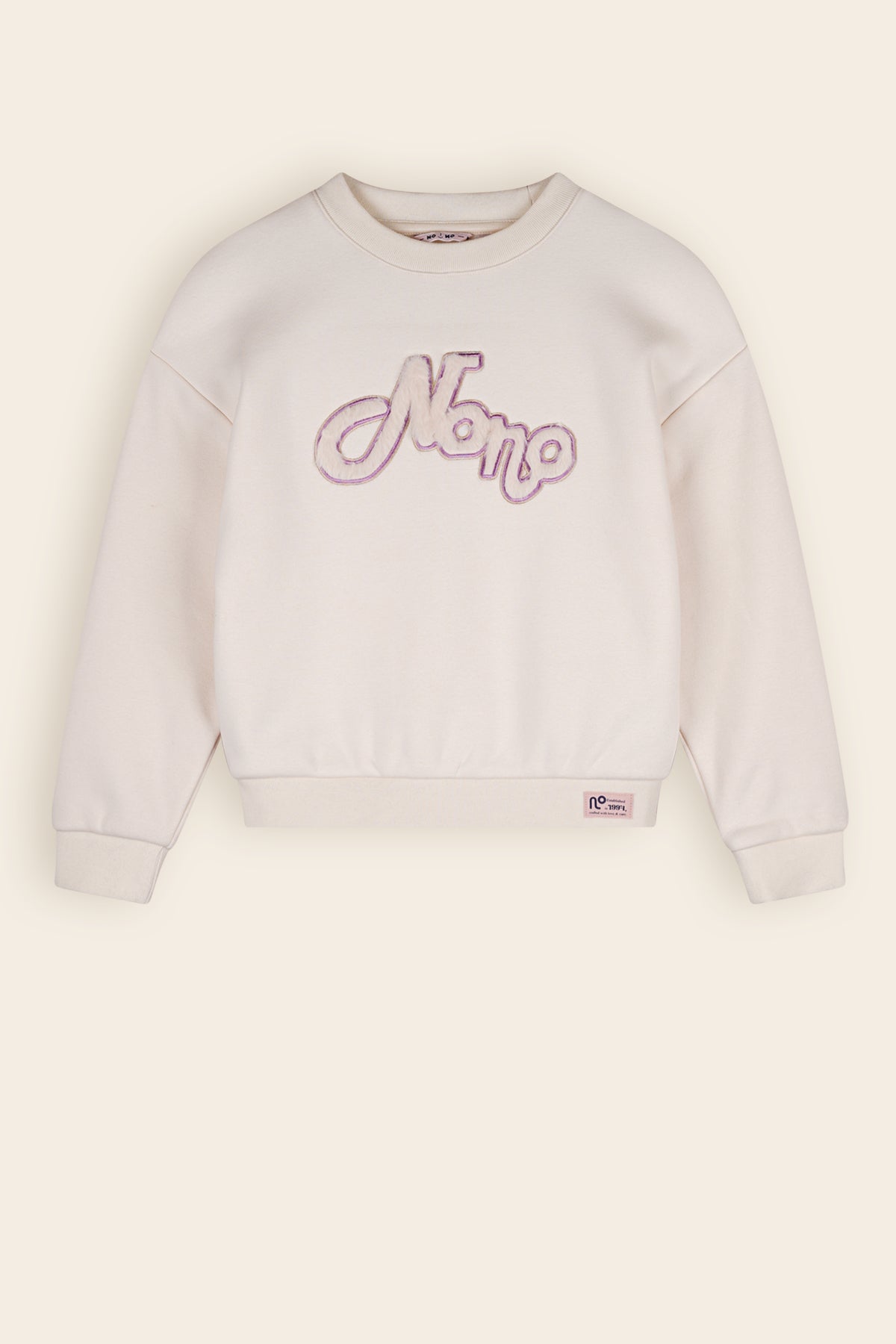 Konono Super Soft Logo Sweater Ivory