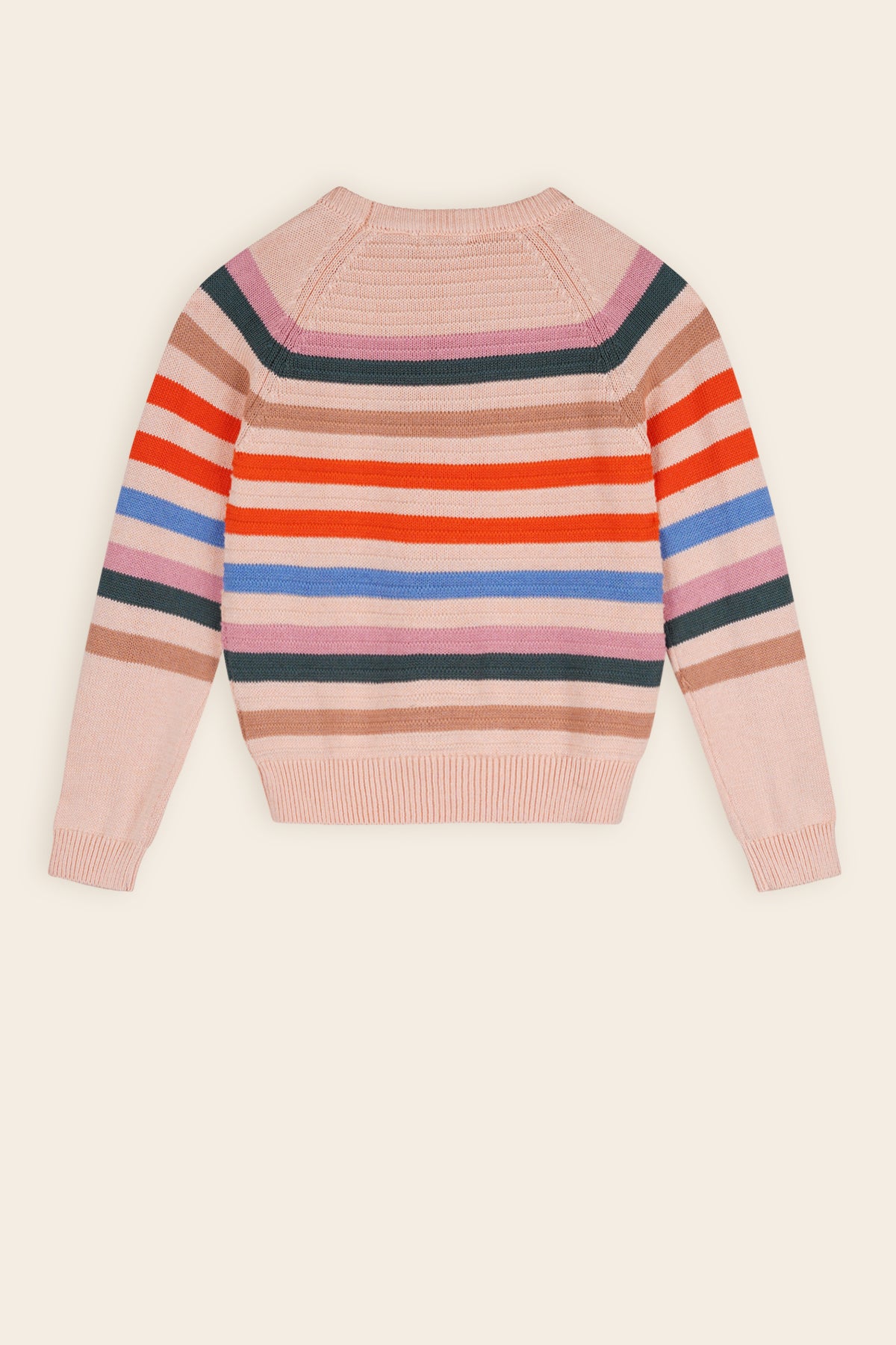 Kelias Knitted Striped Sweater Multicolors