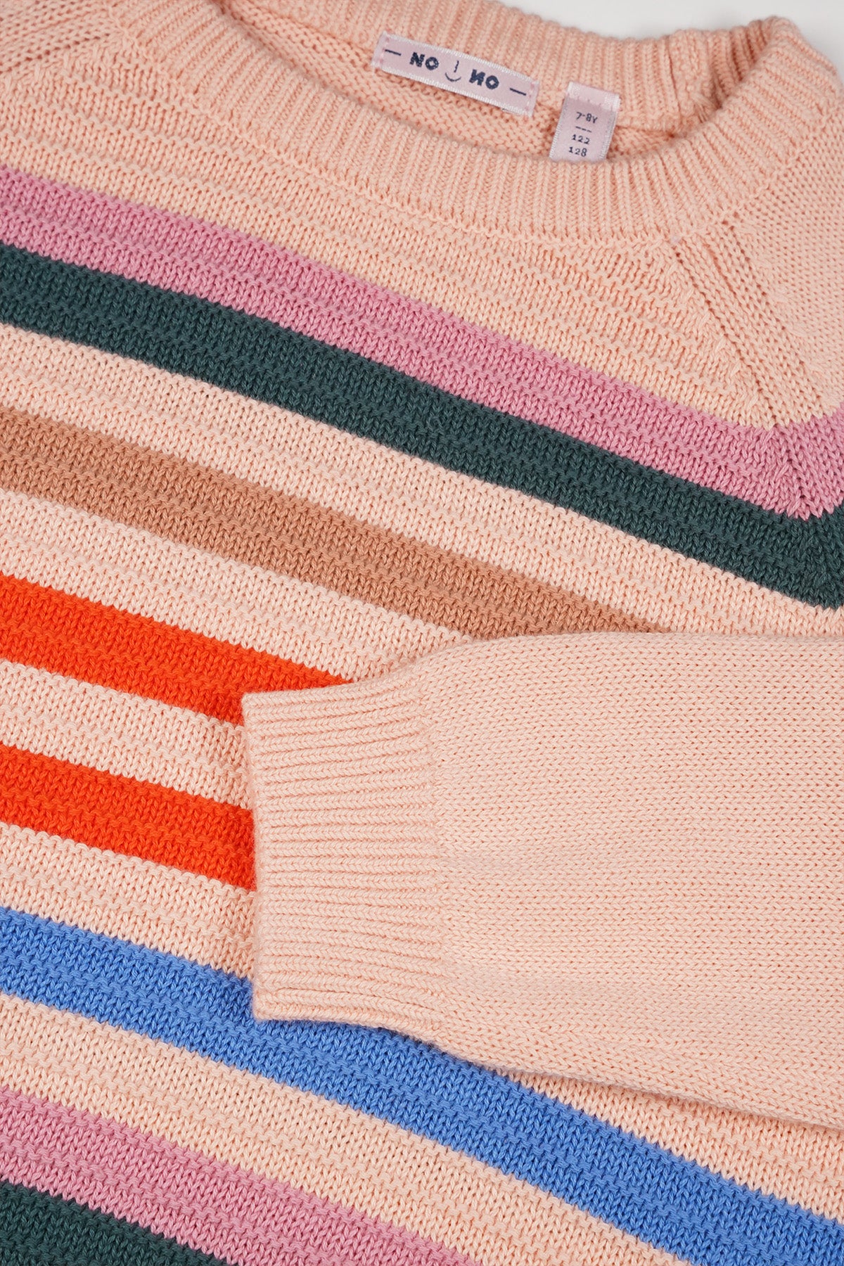 Kelias Knitted Striped Sweater Multicolors