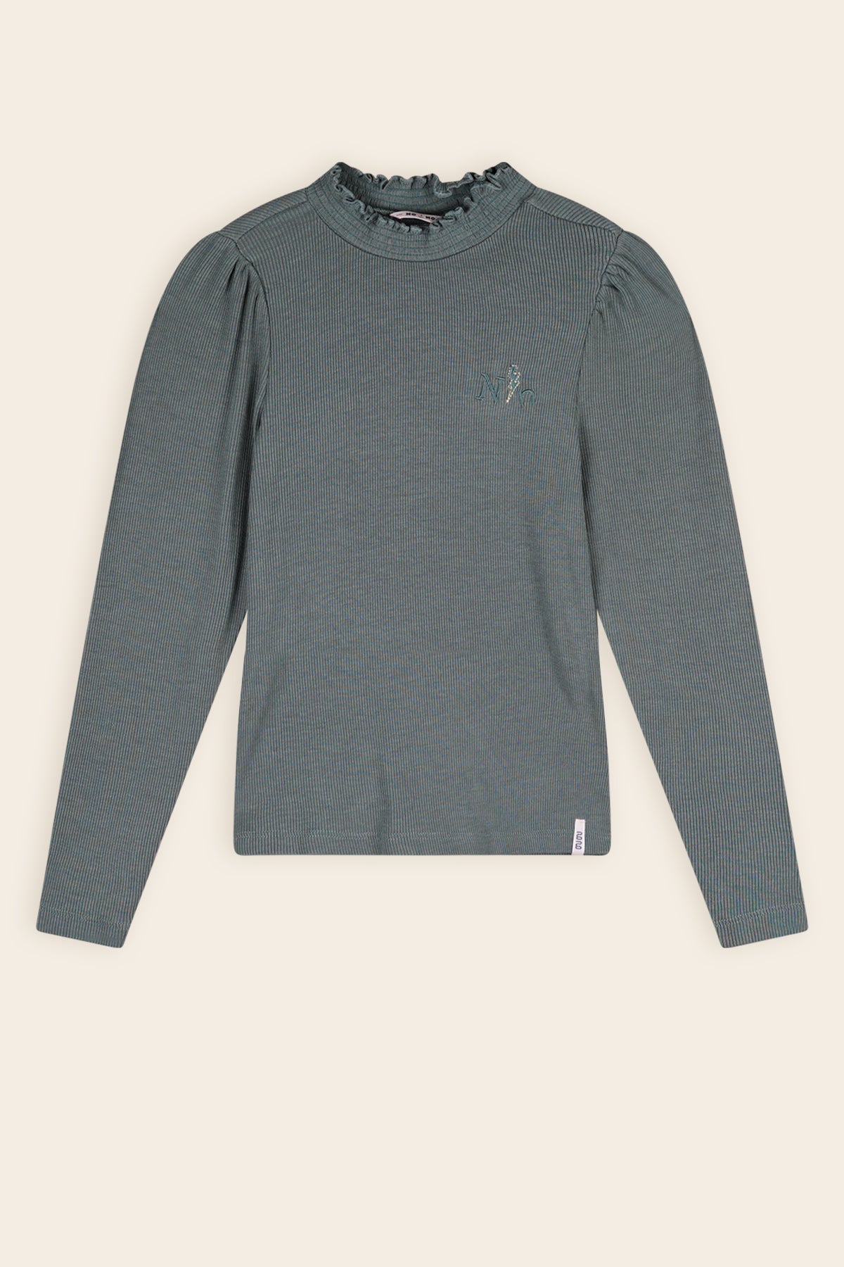 Koss Rib Jersey Tshirt Groen