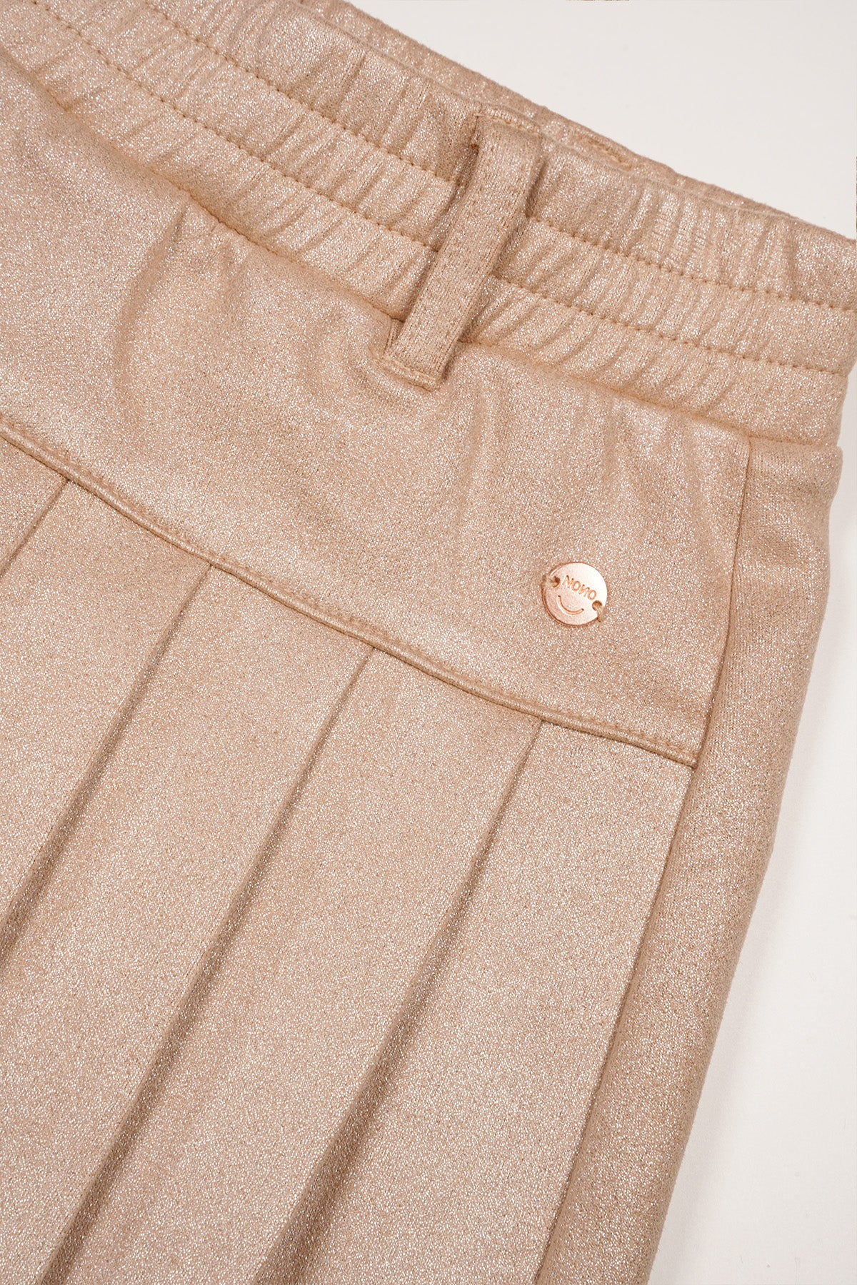 Sella Suede Skort Licht Goud