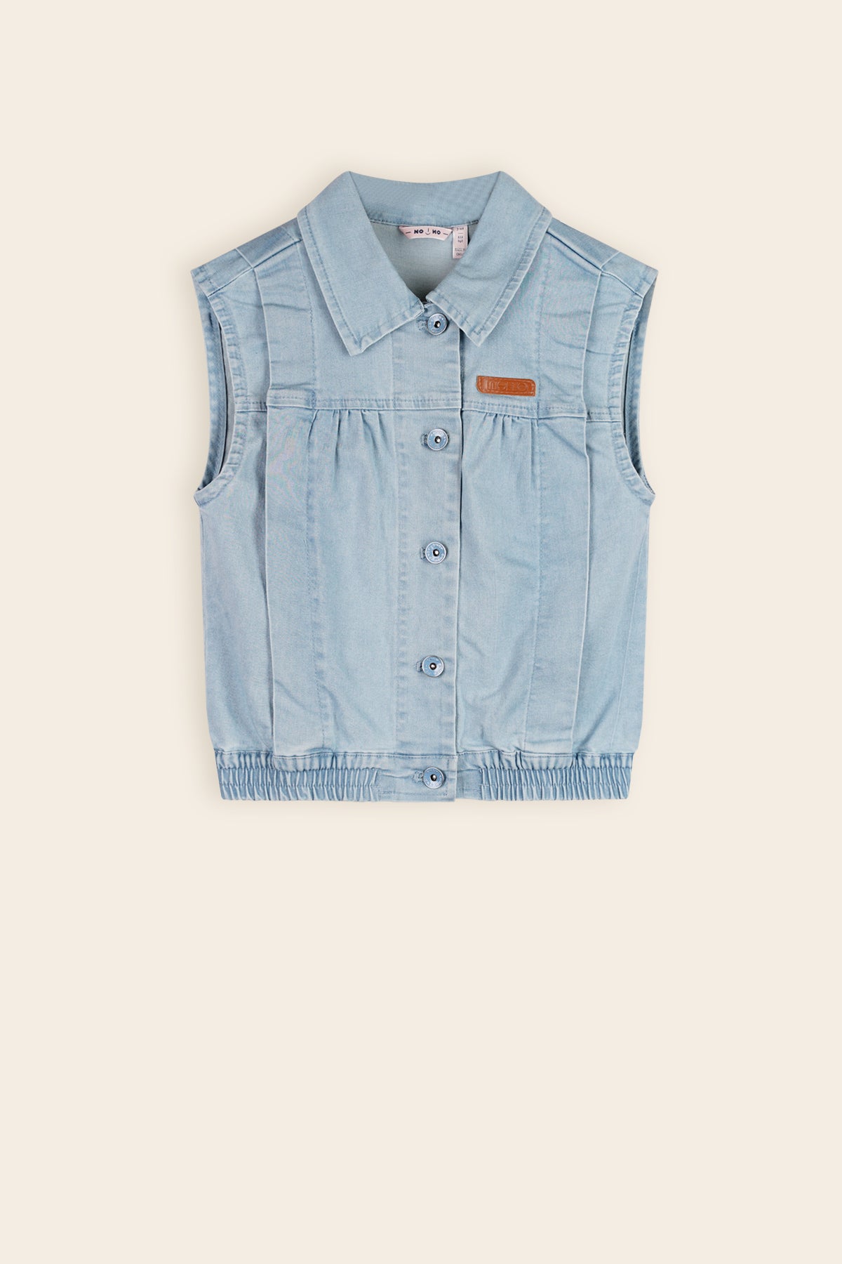 Dock Denim Gilet Blauw