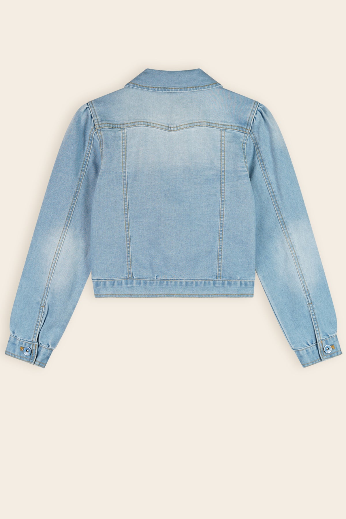 Donet Denim Jas Blauw