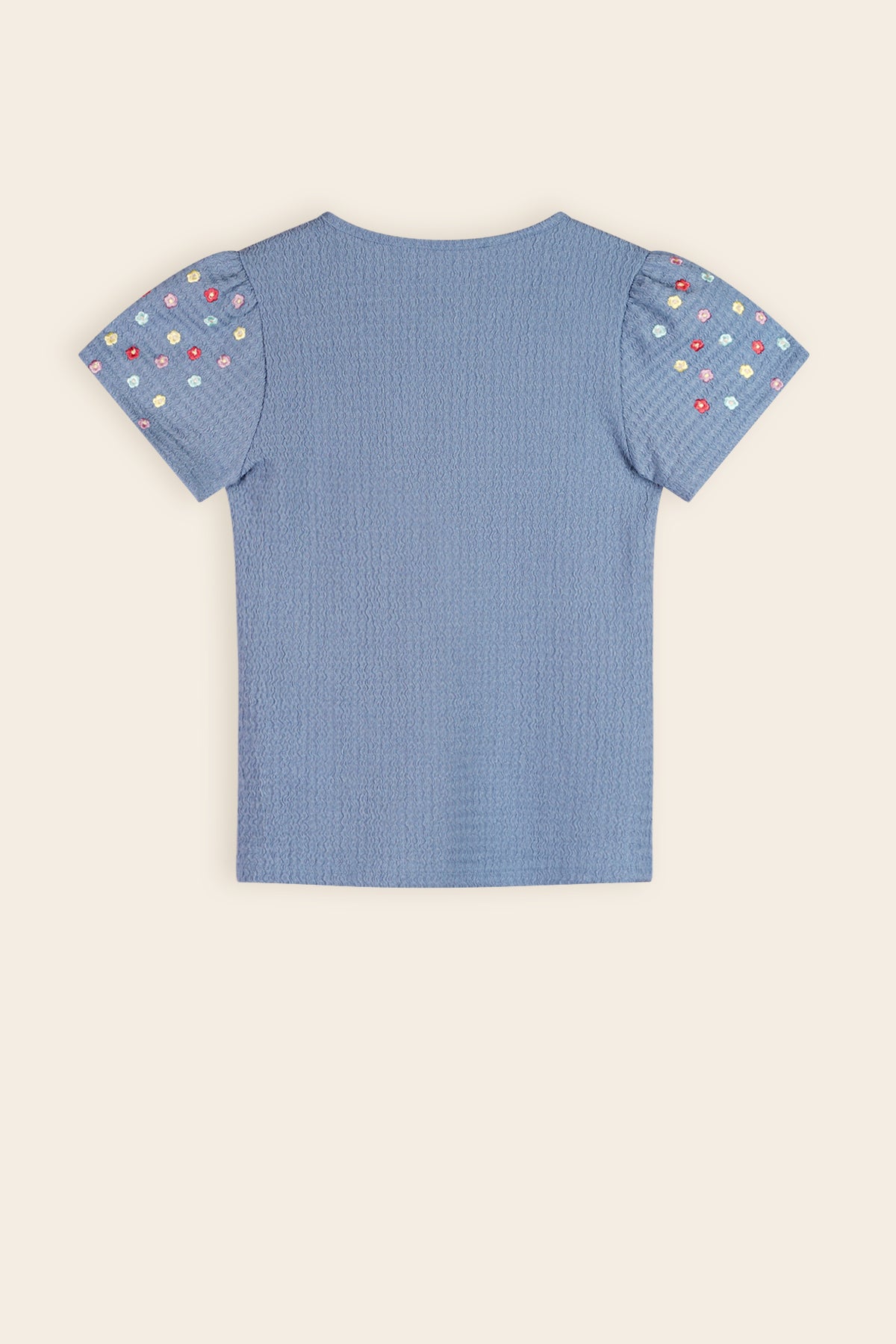 Kaby Top Vintage Denim Blauw