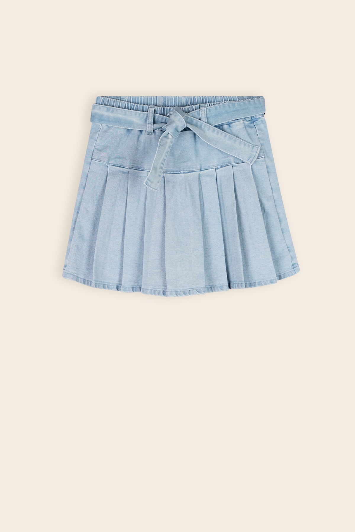 Sella Skort Denim Blauw