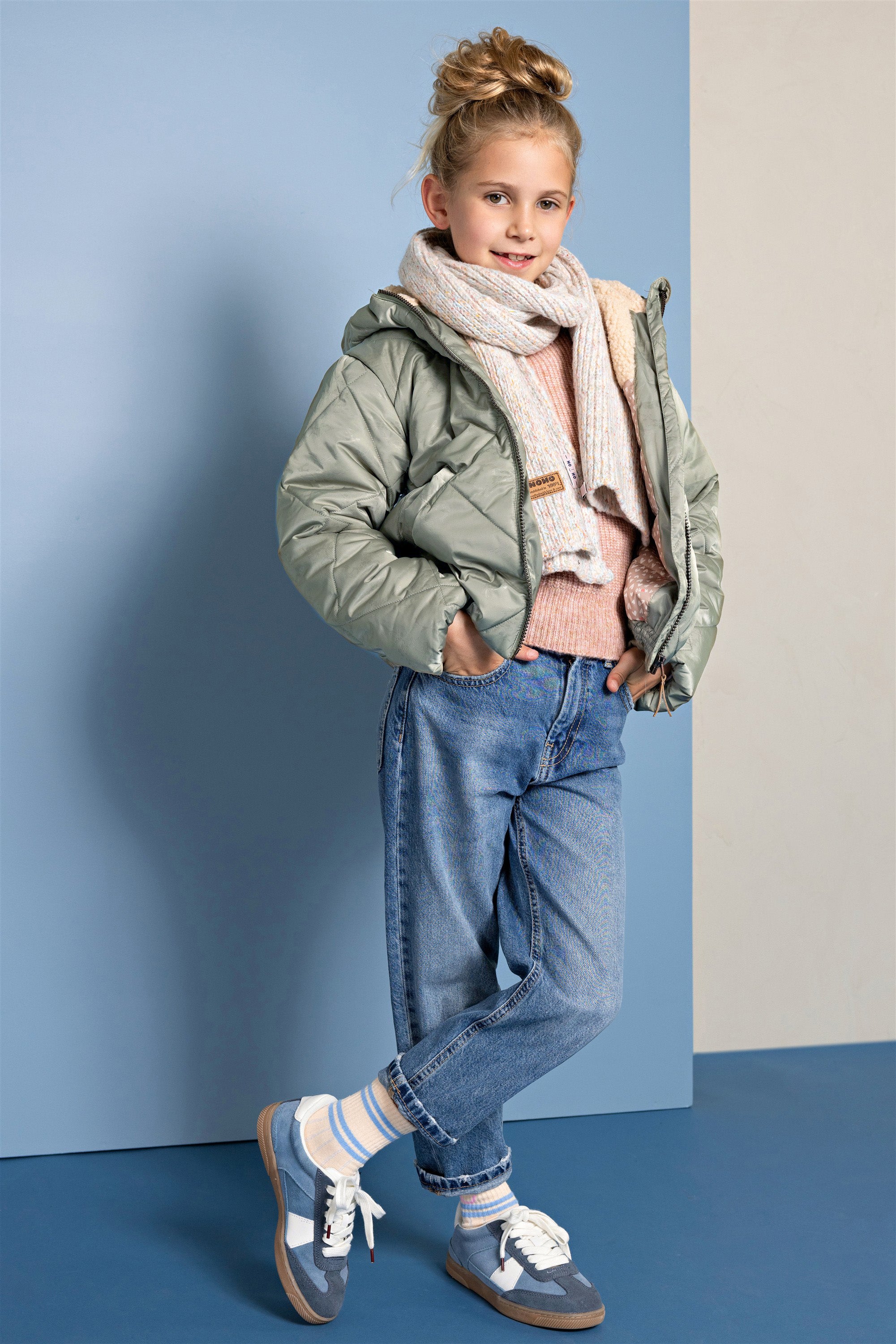 Button Winterjas Groen
