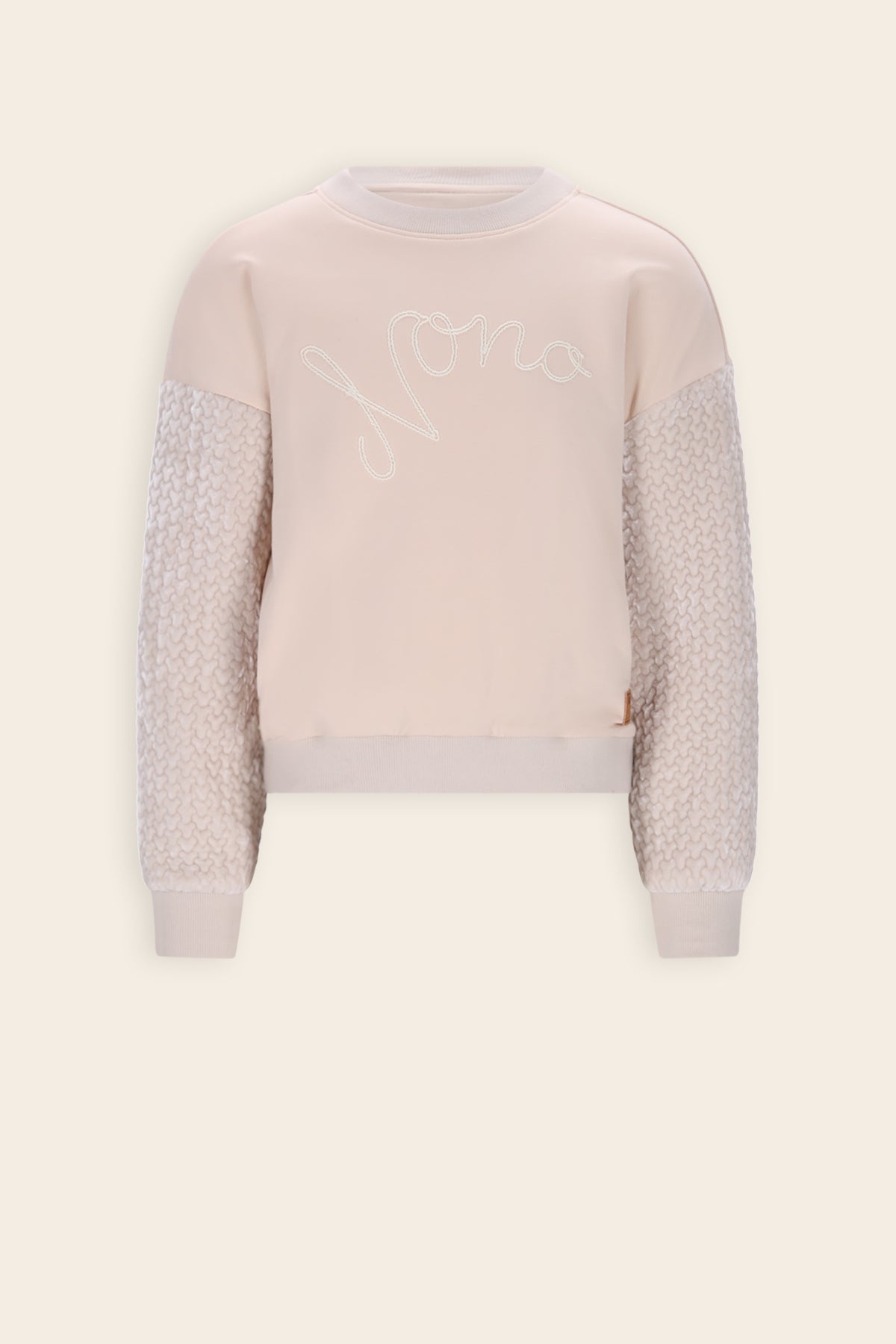 Konono Sweater Velvet Ivoor