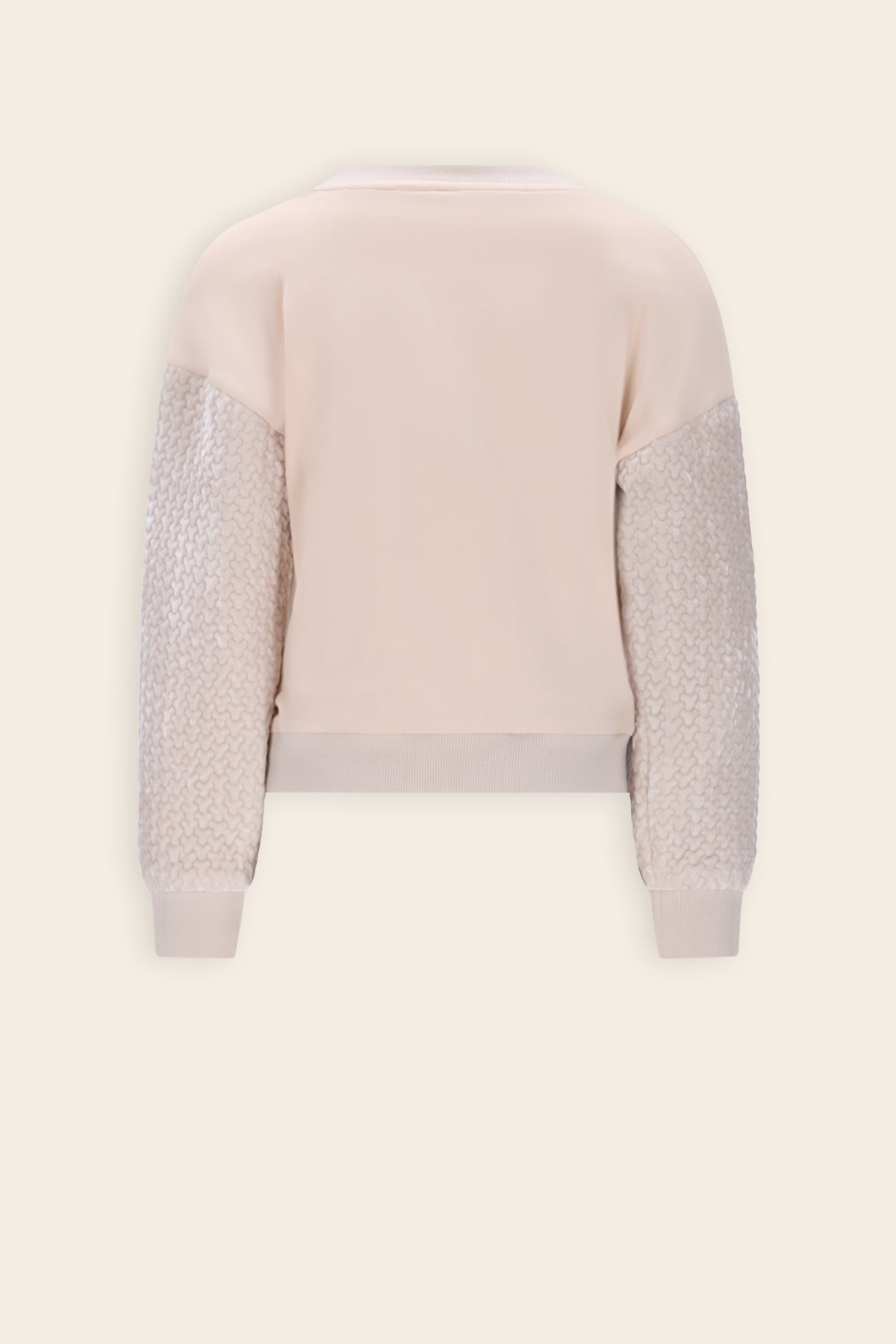 Konono Sweater Velvet Ivoor